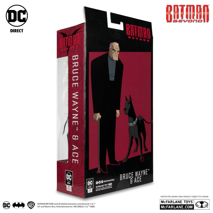 BRUCE WAYNE & ACE (BATMAN BEYOND) GOLD LABEL - SDCC EXCLUSIVE