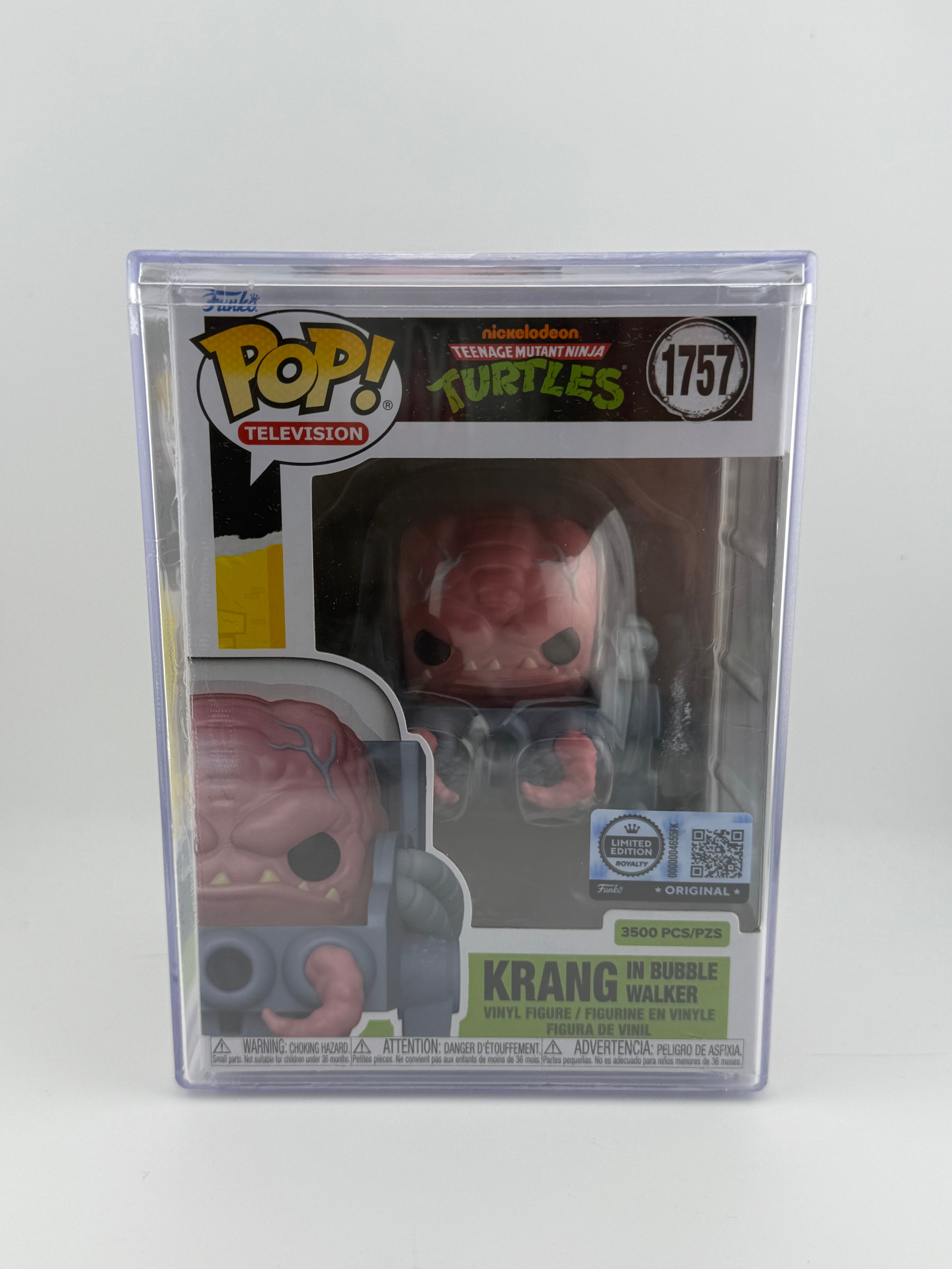 Funko POP! KRANG IN BUBBLE WALKER 1757 FUNKO SHOP EXCLUSIVE LE 3500