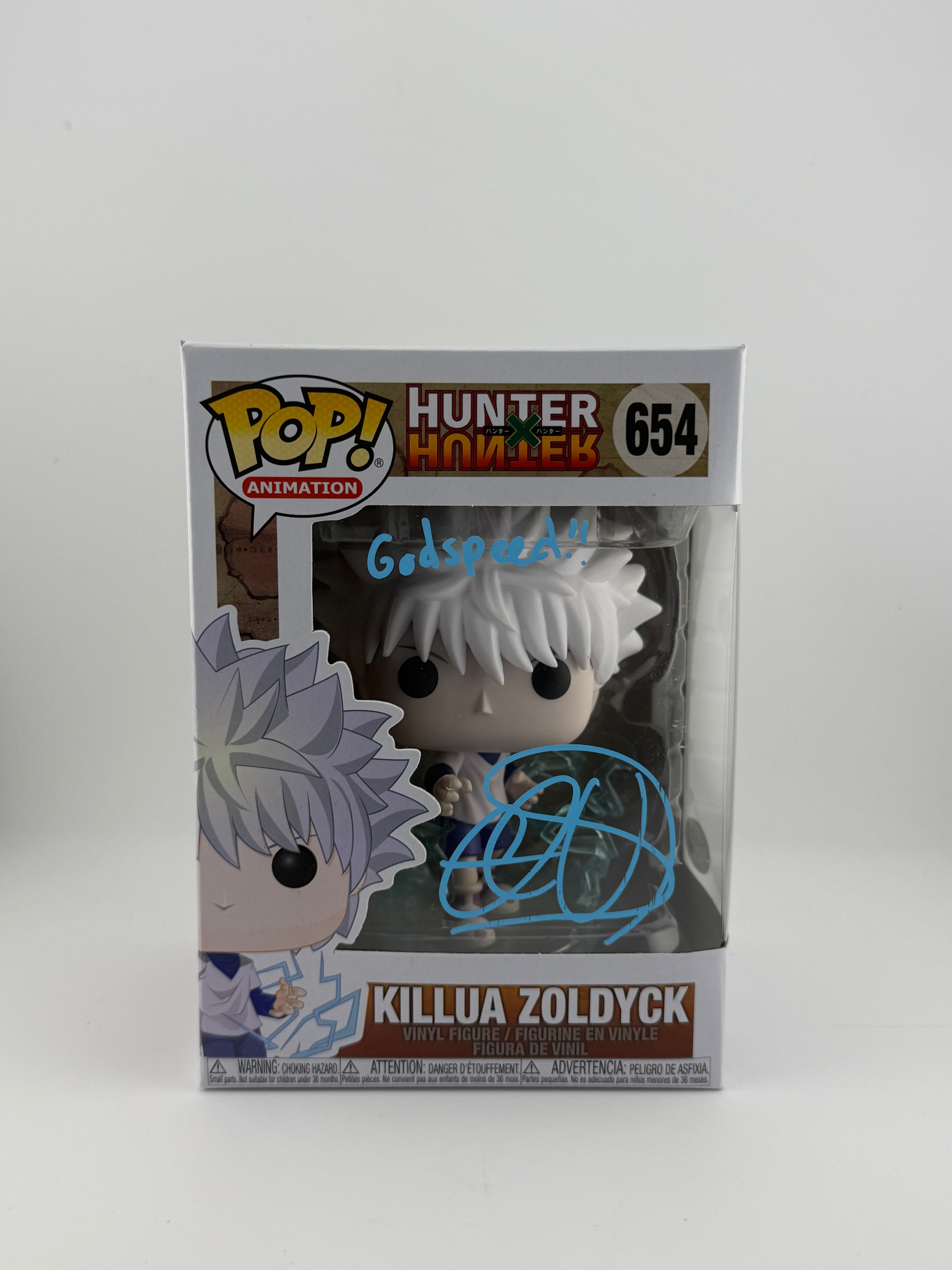 Funko POP! SIGNED KILLUA ZOLDYCK 654
