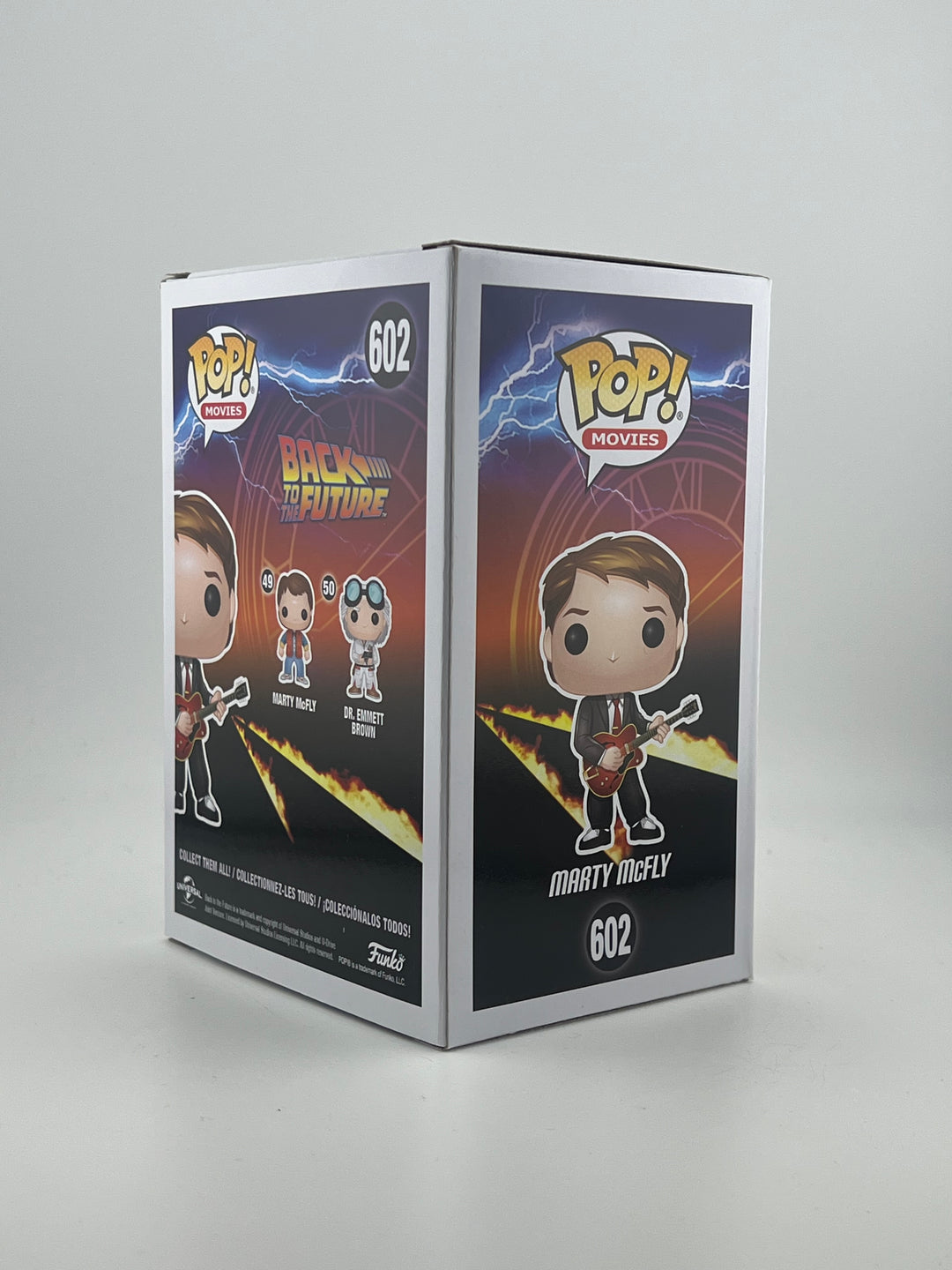 Funko Pop - MARTY MCFLY 602 2018 CANADIAN CONVENTION - Damaged