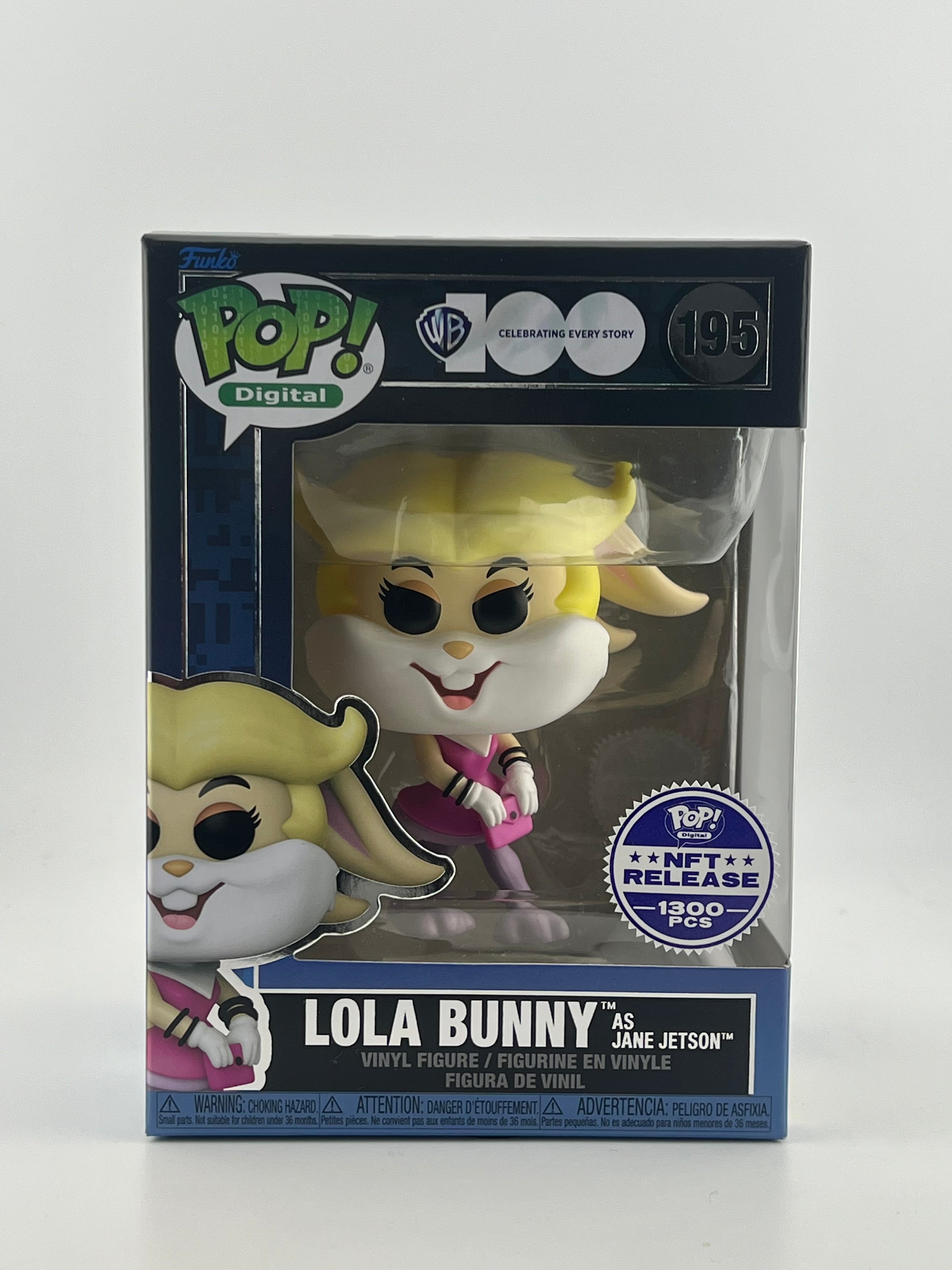 Funko Pop! LOLA BUNNY AS JANE JETSON 195 NFT LE1300