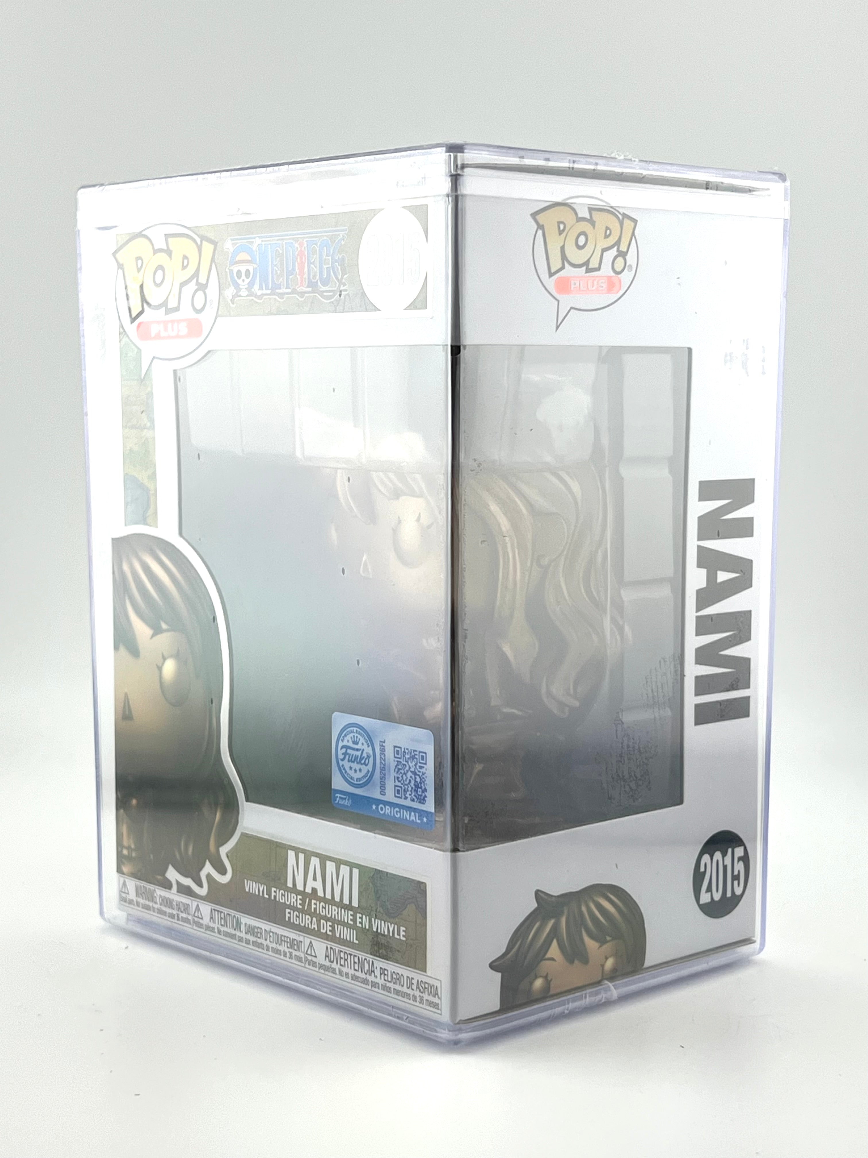 Pop! Plus Nami Statue (Bronze) with Pop! Protector - One Piece