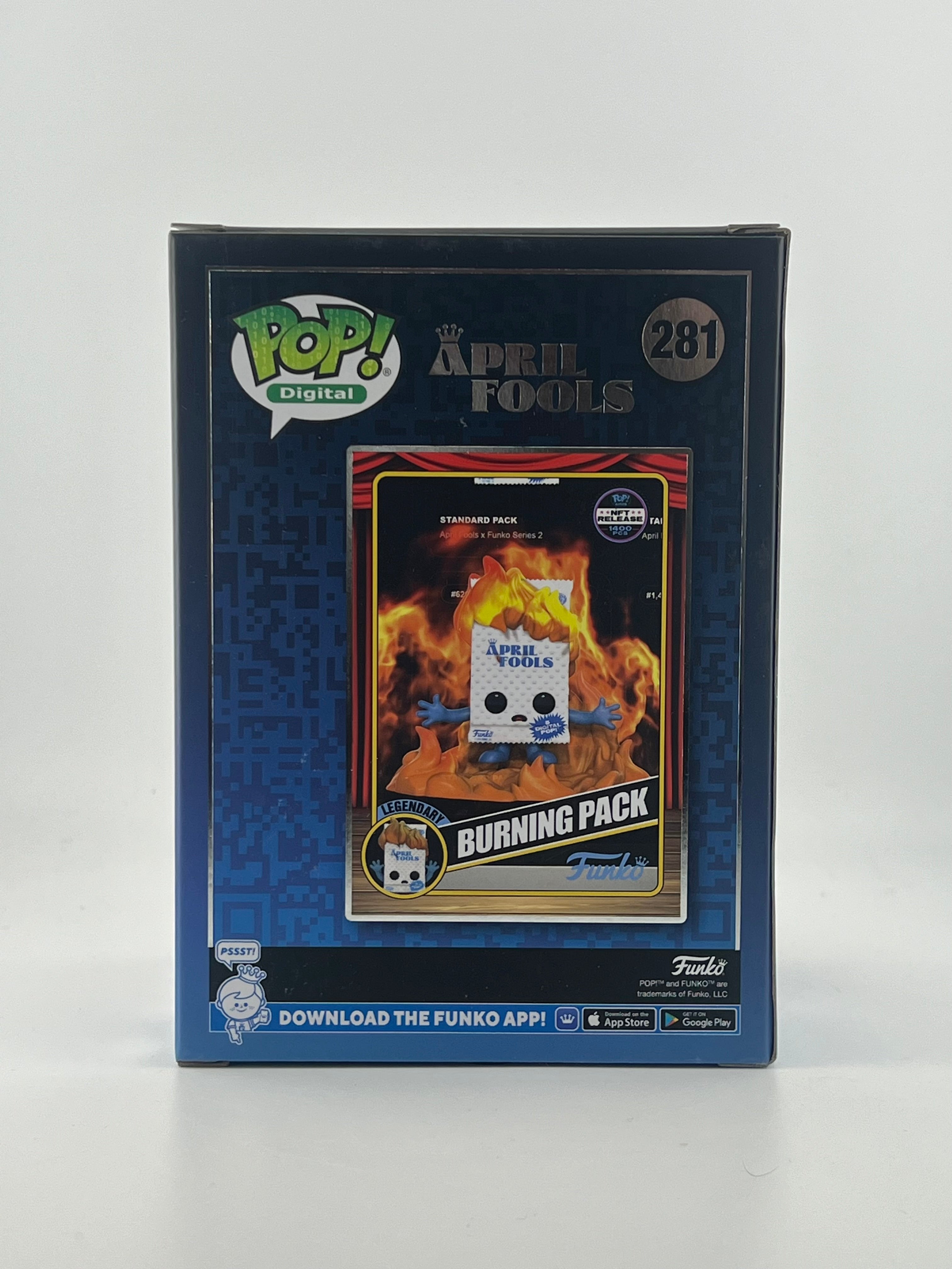 Funko Pop! BURNING PACK 281 NFT LE1400