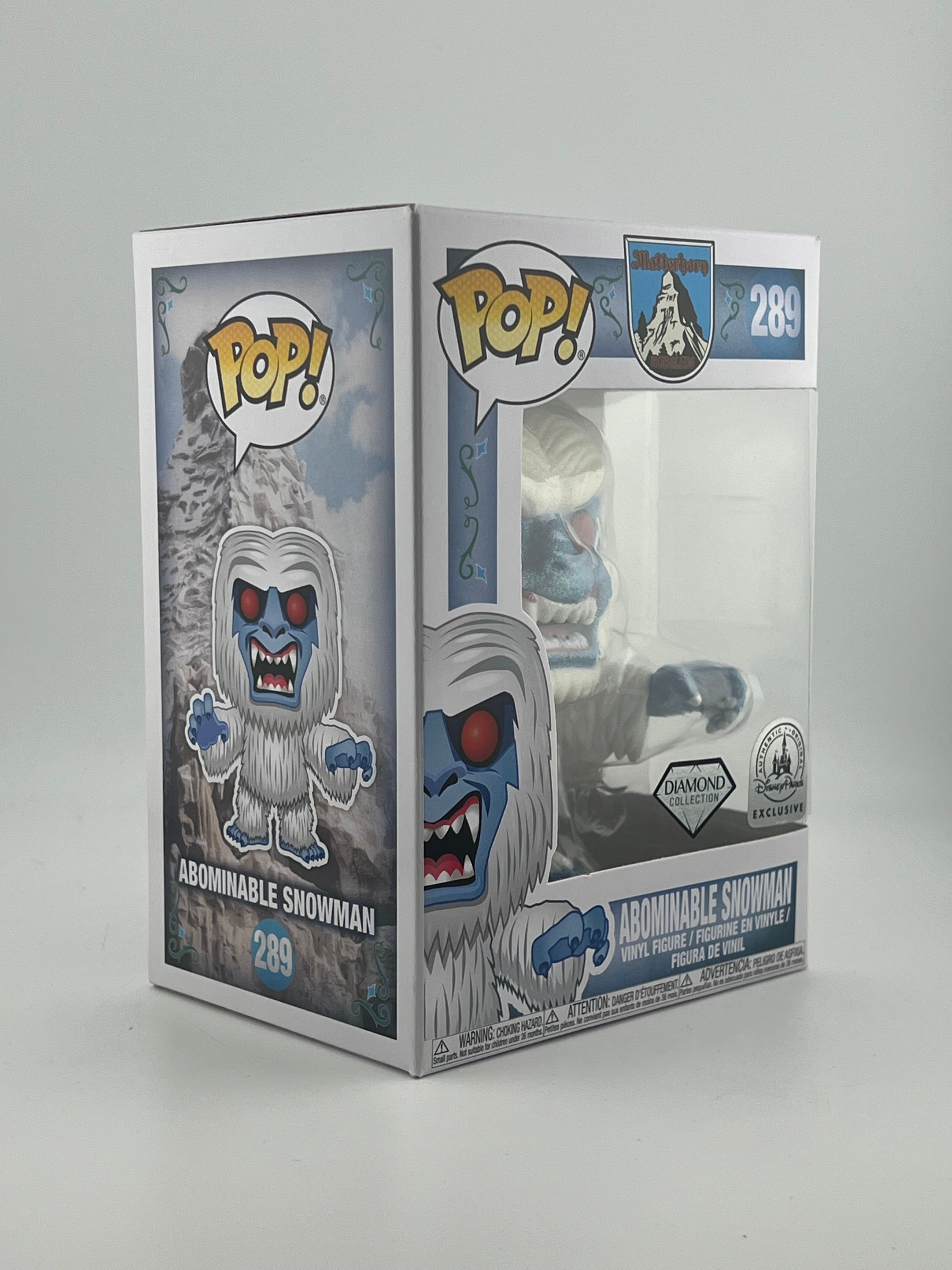 Funko Pop - ABOMINABLE SNOWMAN 289 DIAMOND / DISNEY PARKS