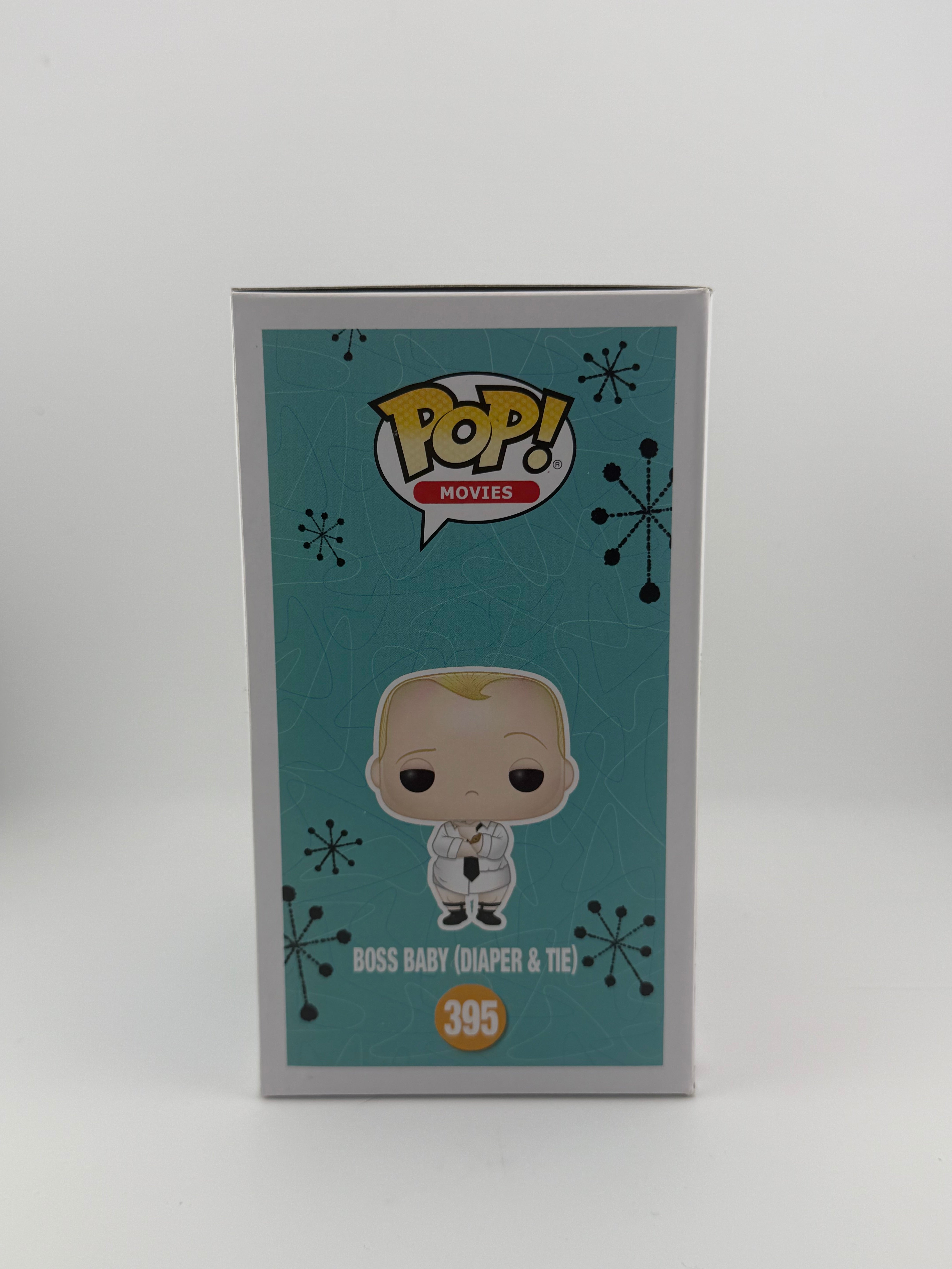 Funko POP! SIGNED BOSS BABY DIAPER & TIE 395 (ALEC BALDWIN) + JSA