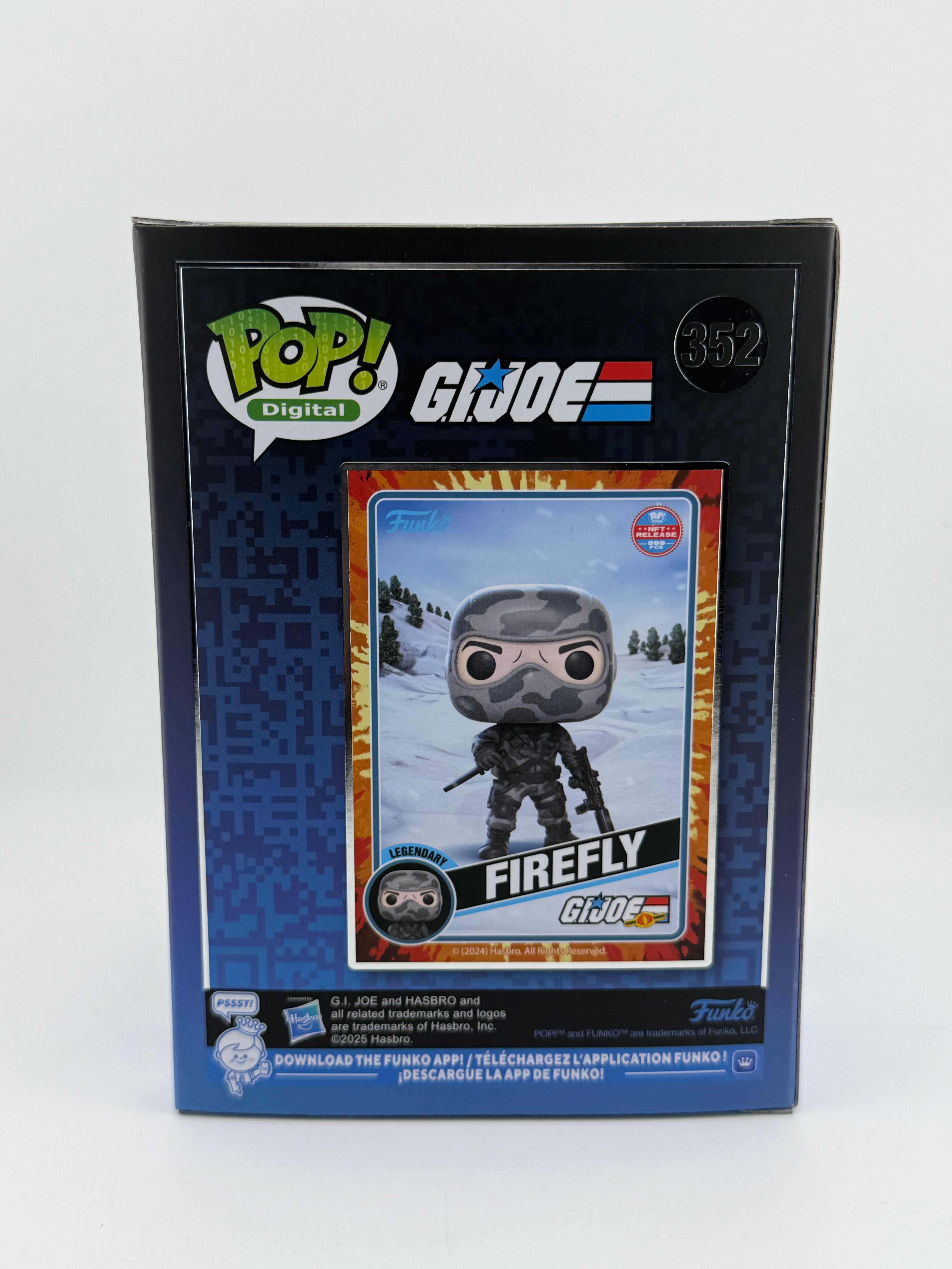 FUNKO POP! FIREFLY 352 NFT LE 999 - GI Joe