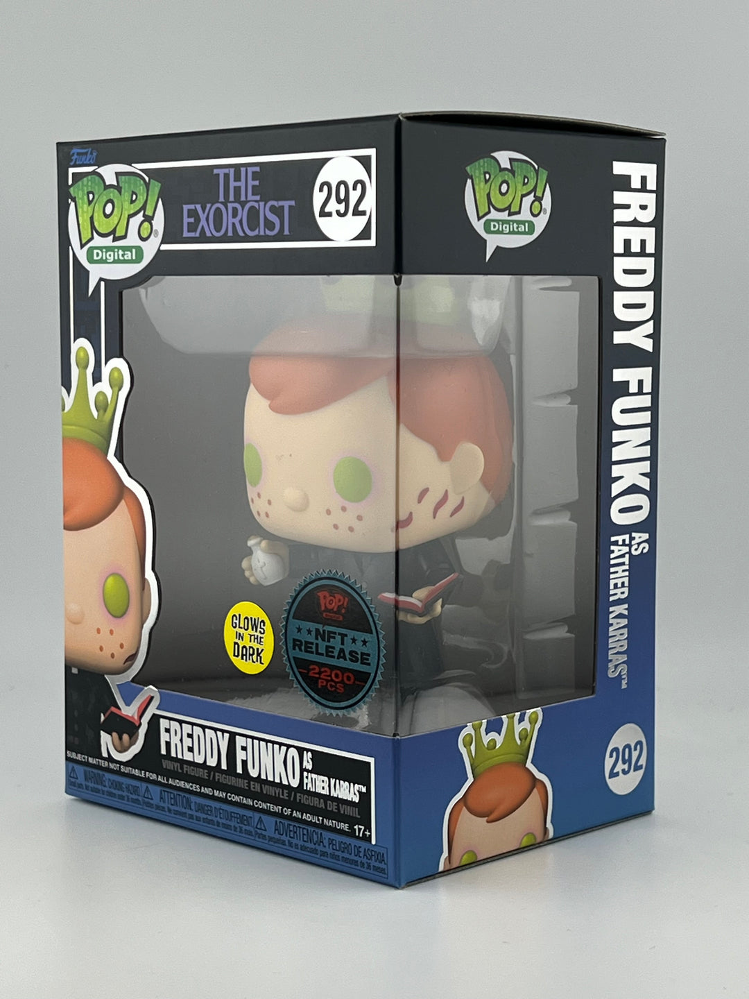 Funko Freddy As Father Karras 292 GITD NFT LE2200