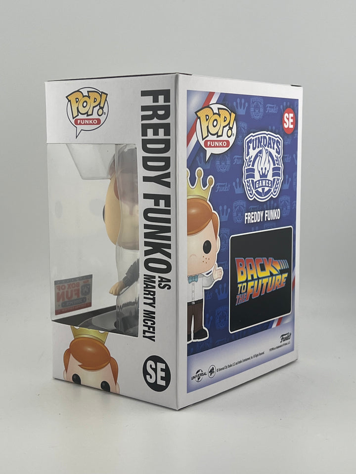 Funko Pop - FREDDY FUNKO (AS MARTY MCFLY) SE BOX OF FUN