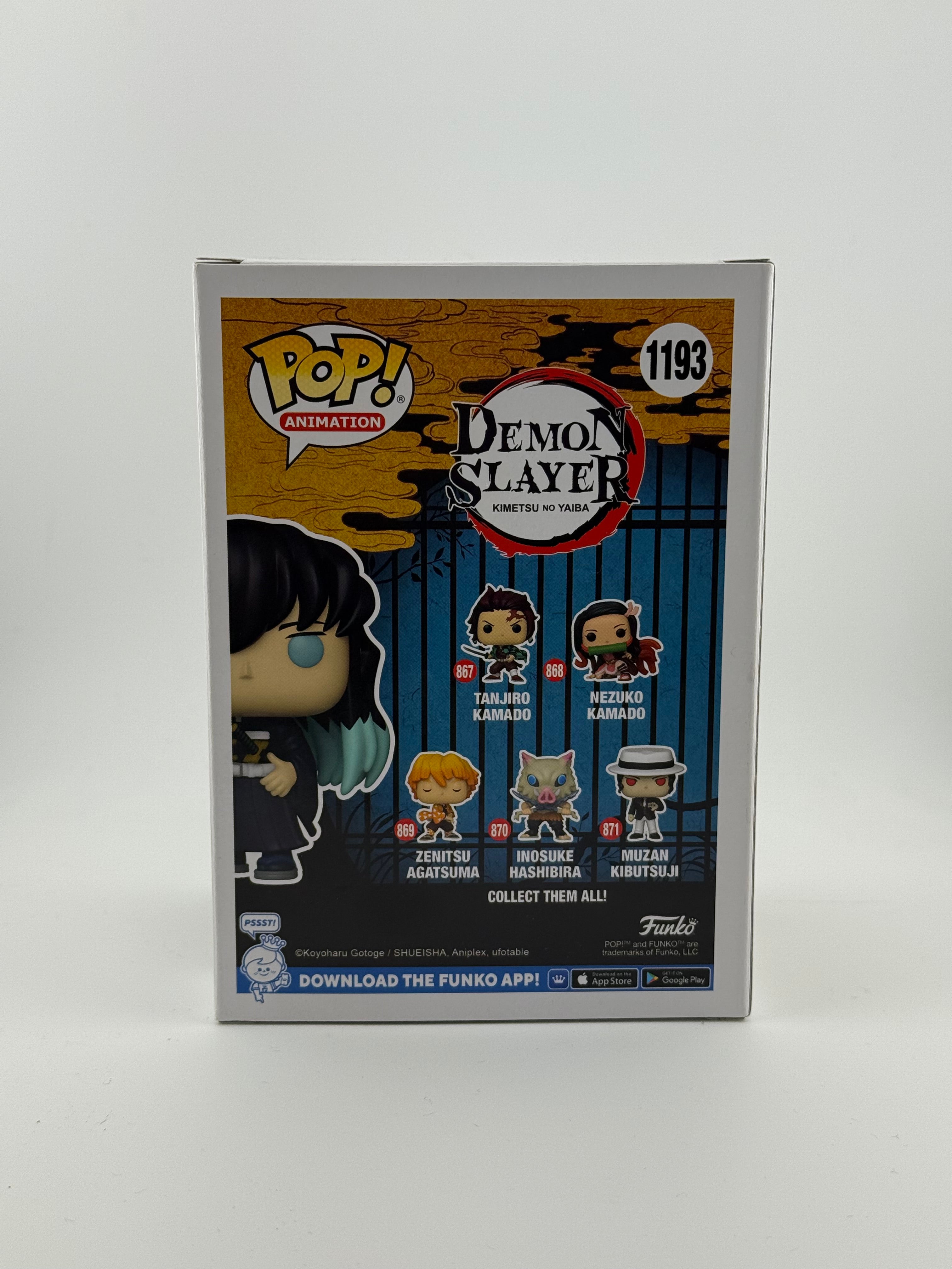 Funko Pop! Muichiro Tokito 1193 Funkon 2022 Limited Edition