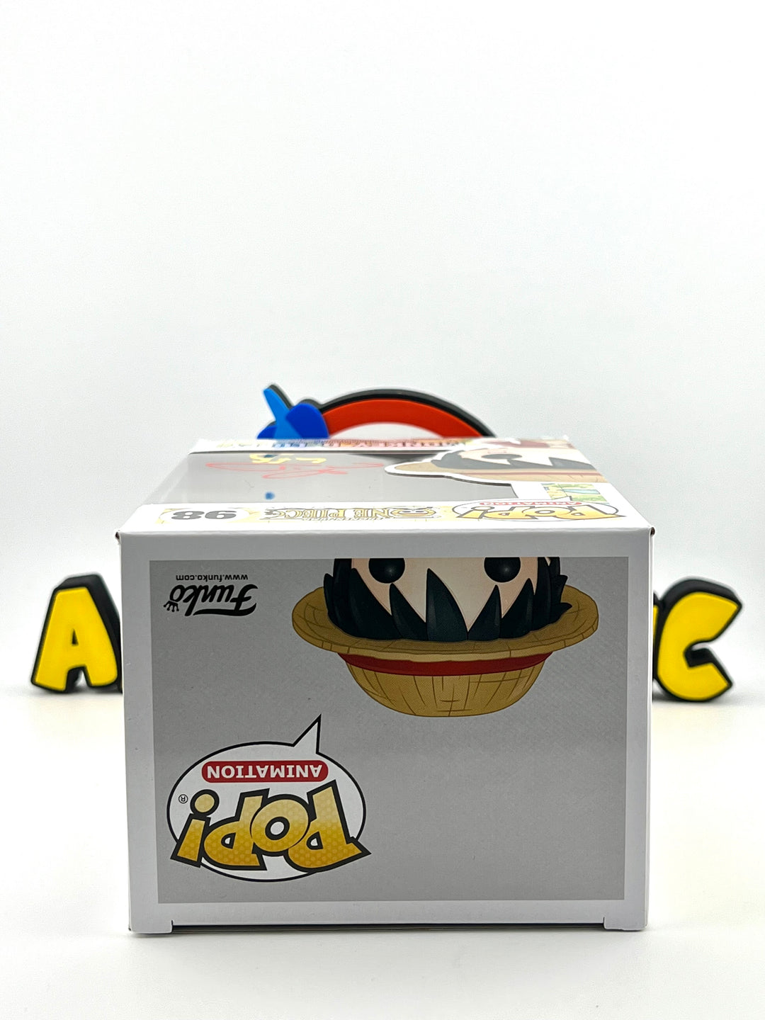 Monkey D. Luffy 98 - Autographed By Colleen Clinkenbeard + JSA Authentication - One Piece - Funko Pop!