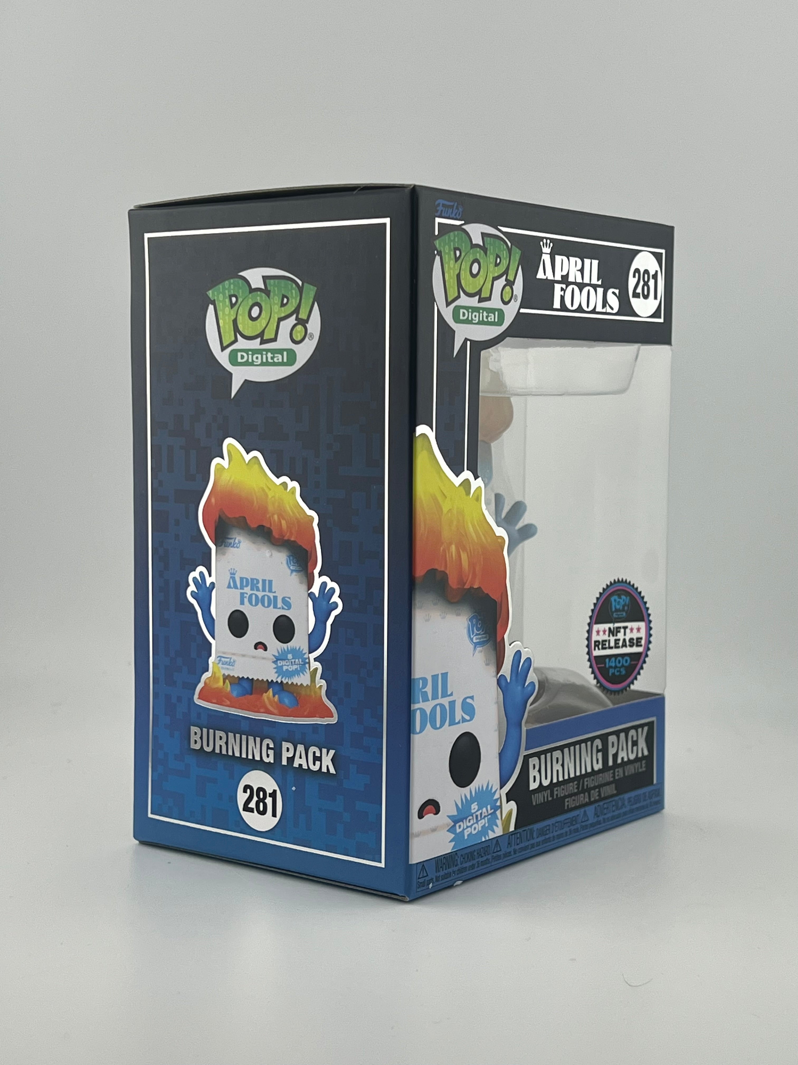 Funko Pop! BURNING PACK 281 NFT LE1400