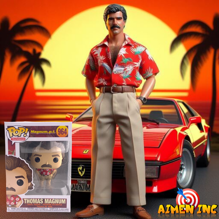 Funko Pop! Magnum, p.i.: Thomas Magnum 964