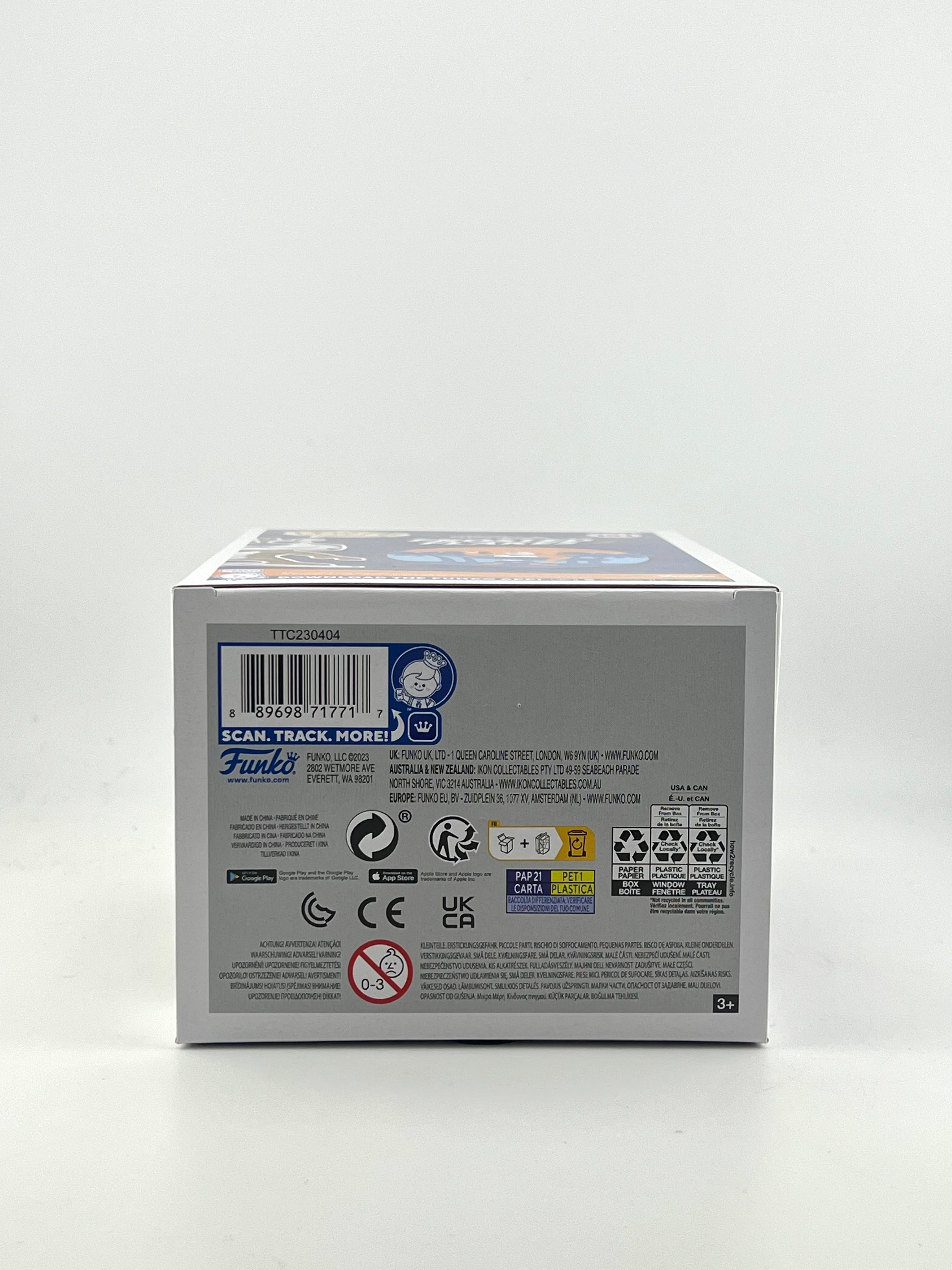 Funko Pop! TONY THE TIGER SURFING 191 FLOCKED 2023 SAND DIEGO COMIC CON EXCLUSIVE