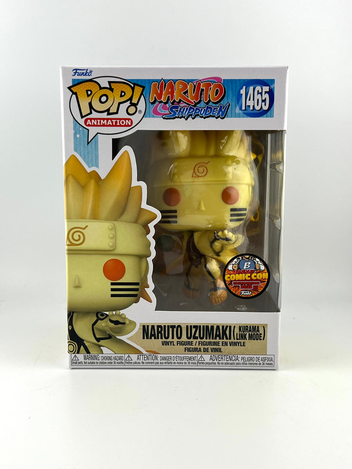 Funko Pop! Naruto Uzumaki (Kurama link mode) 1465 Bahrain Comic Con Dubai exclusive