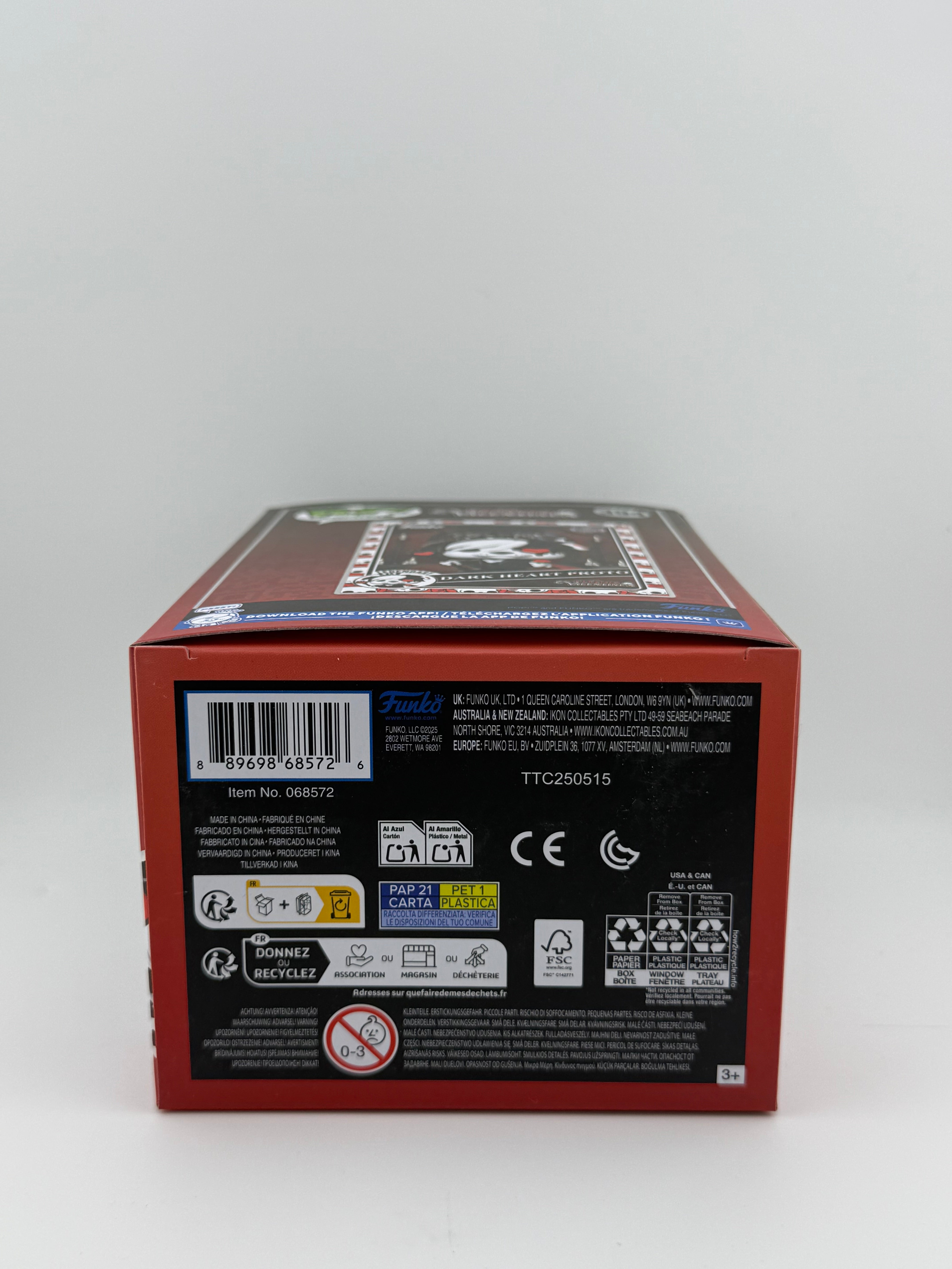 Funko POP! DARK HEART PROTO 394 NFT EXCLUSIVE LE 865