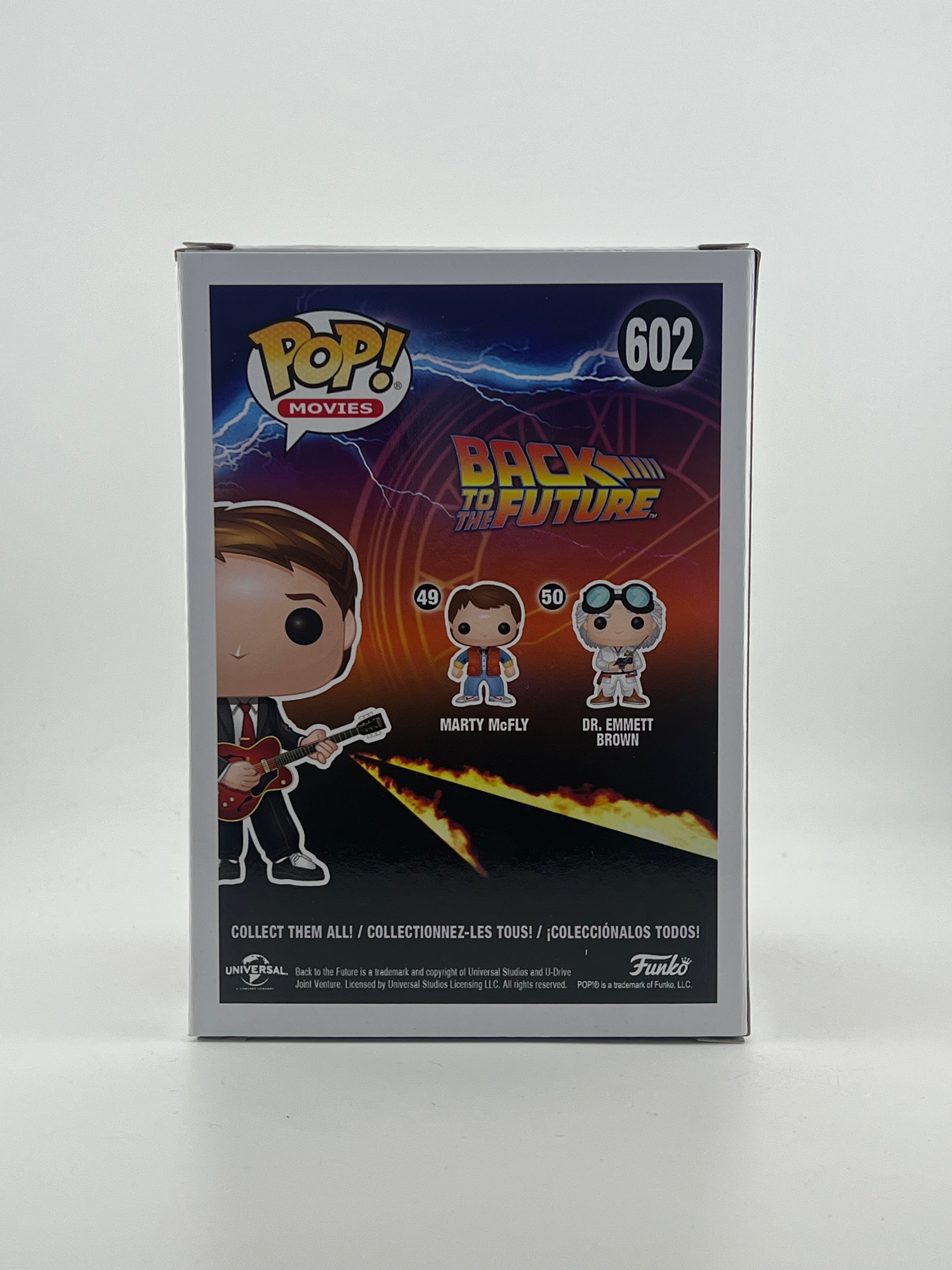 Funko Pop - MARTY MCFLY 602 2018 CANADIAN CONVENTION - Damaged