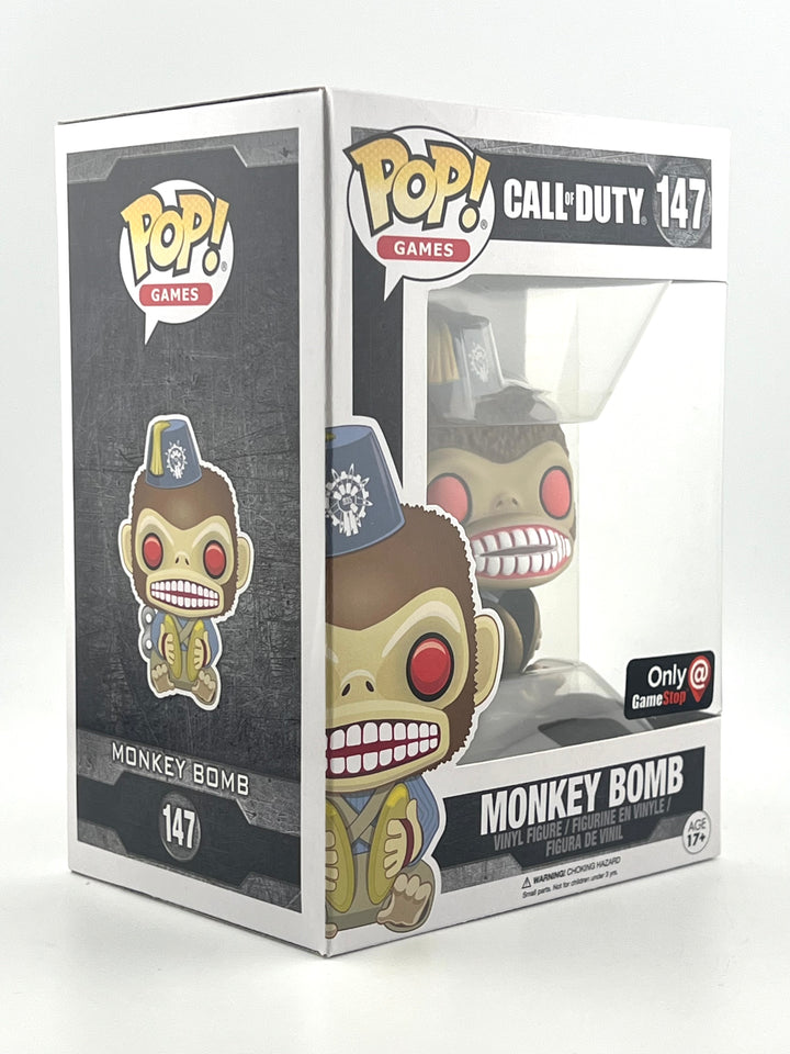 FUNKO POP! MONKEY BOMB 147 GAMESTOP EXCLUSIVE