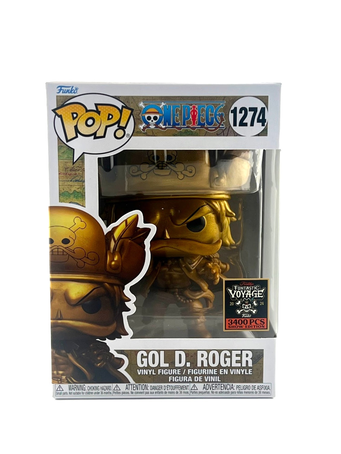 Funko Pop! Gol D. Roger 1274 LE 3400 - Fundays 2024 - One Piece