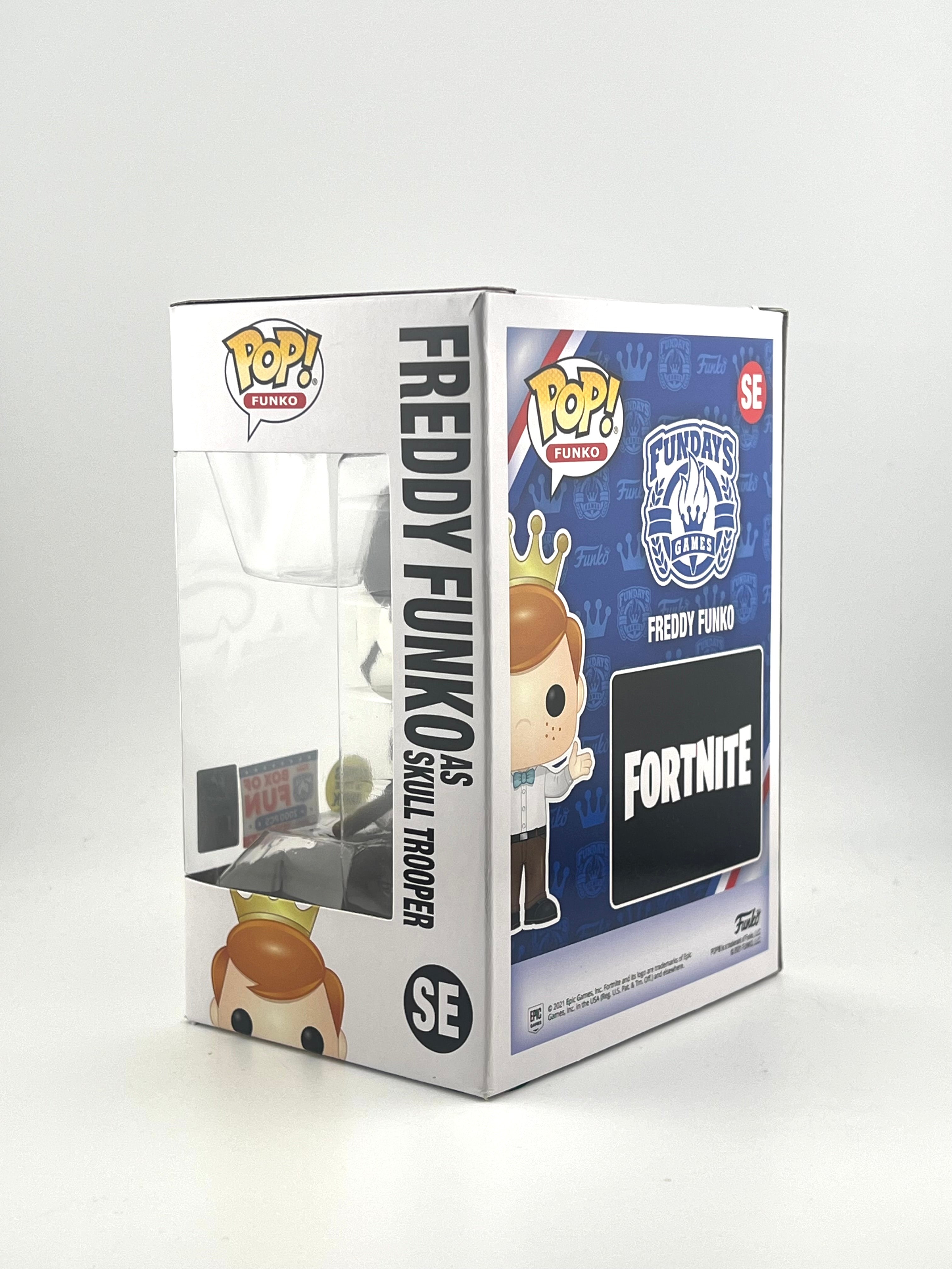 Funko Pop! FREDDY FUNKO AS SKULL TROOPER SE GITD BOX OF FUN EXCLUSIVE LE2000