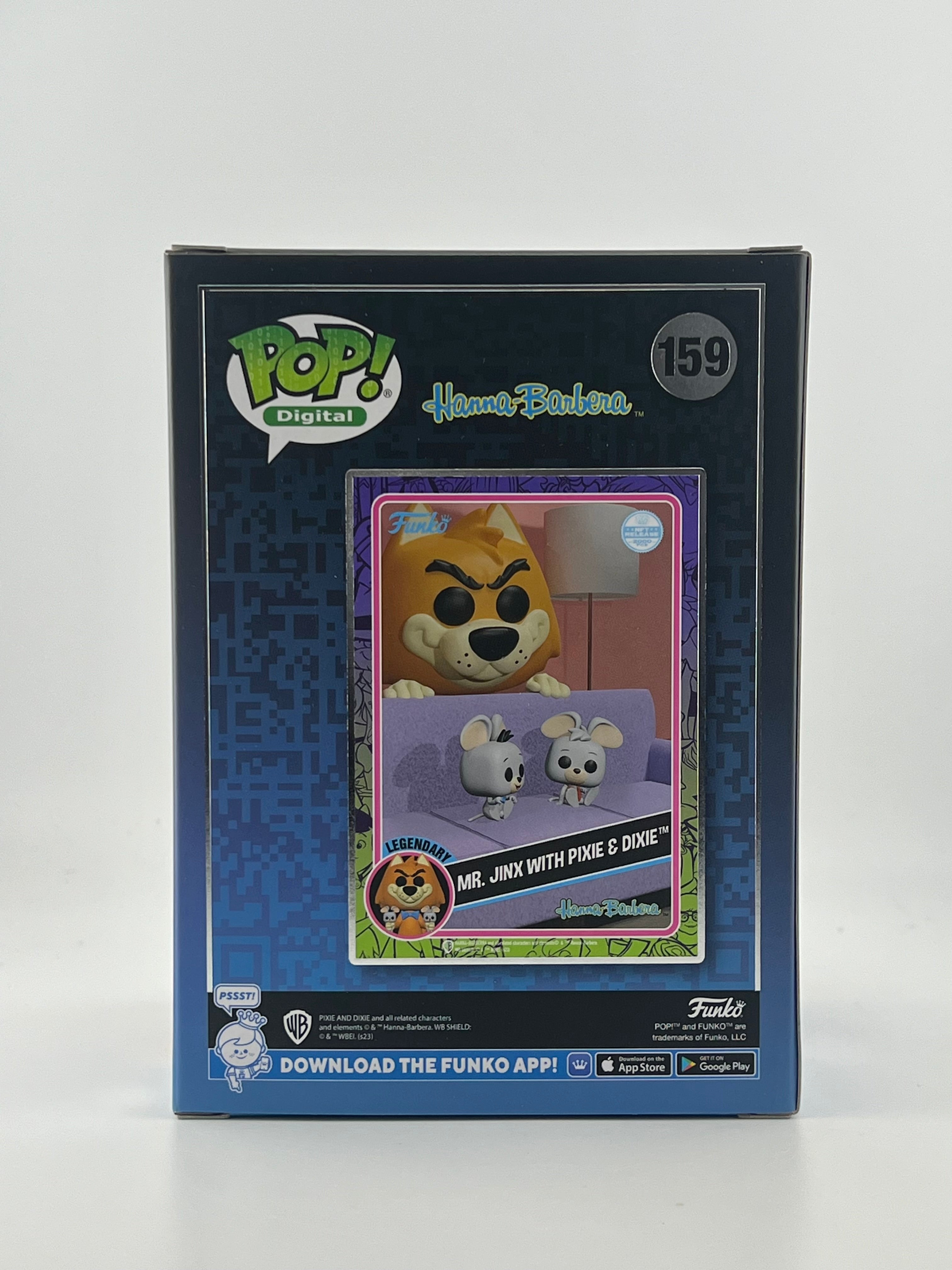Funko Pop! MR. JINKS WITH DIXIE & PIXIE 159 NFT LE2000