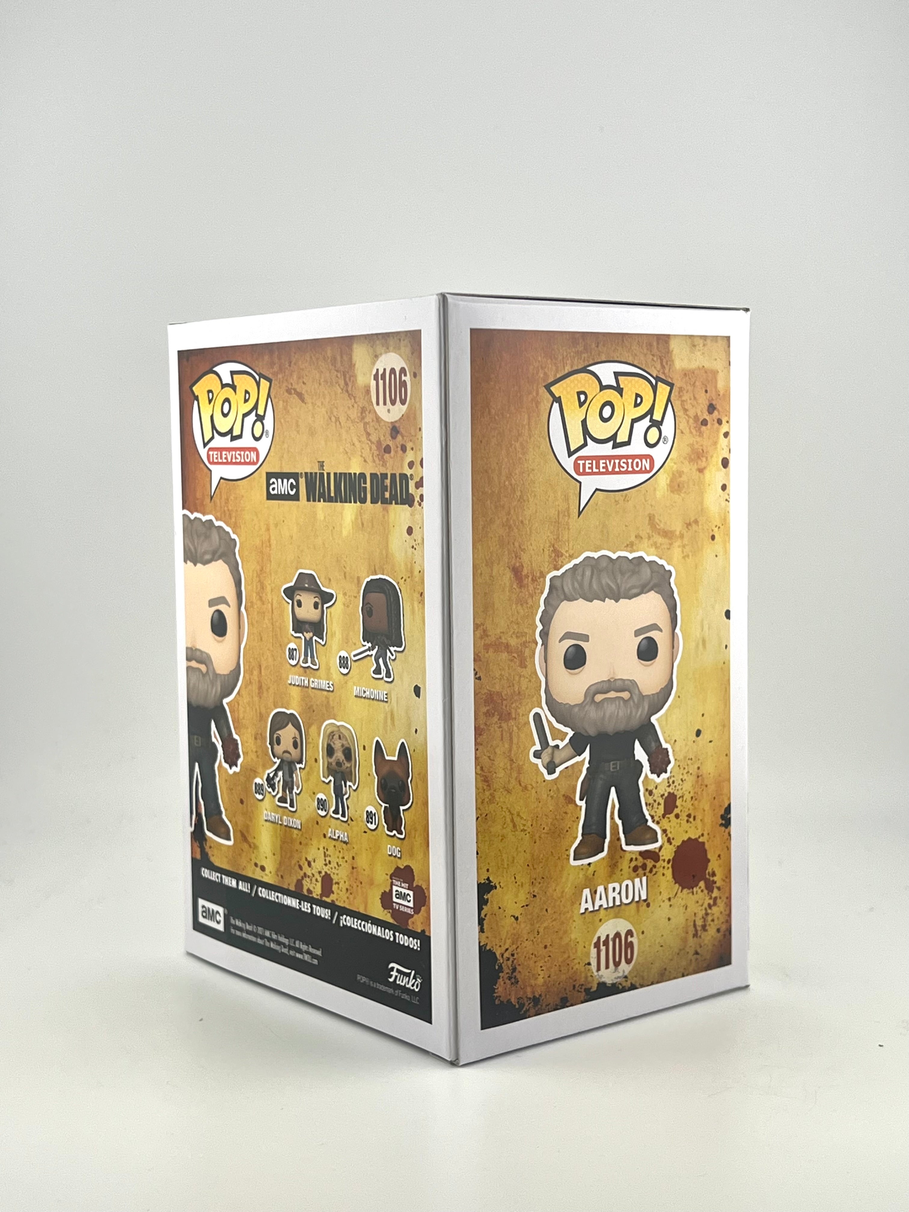 Funko Pop! AARON 1106 TWD SUPPLY DROP EXCLUSIVE SIGNED