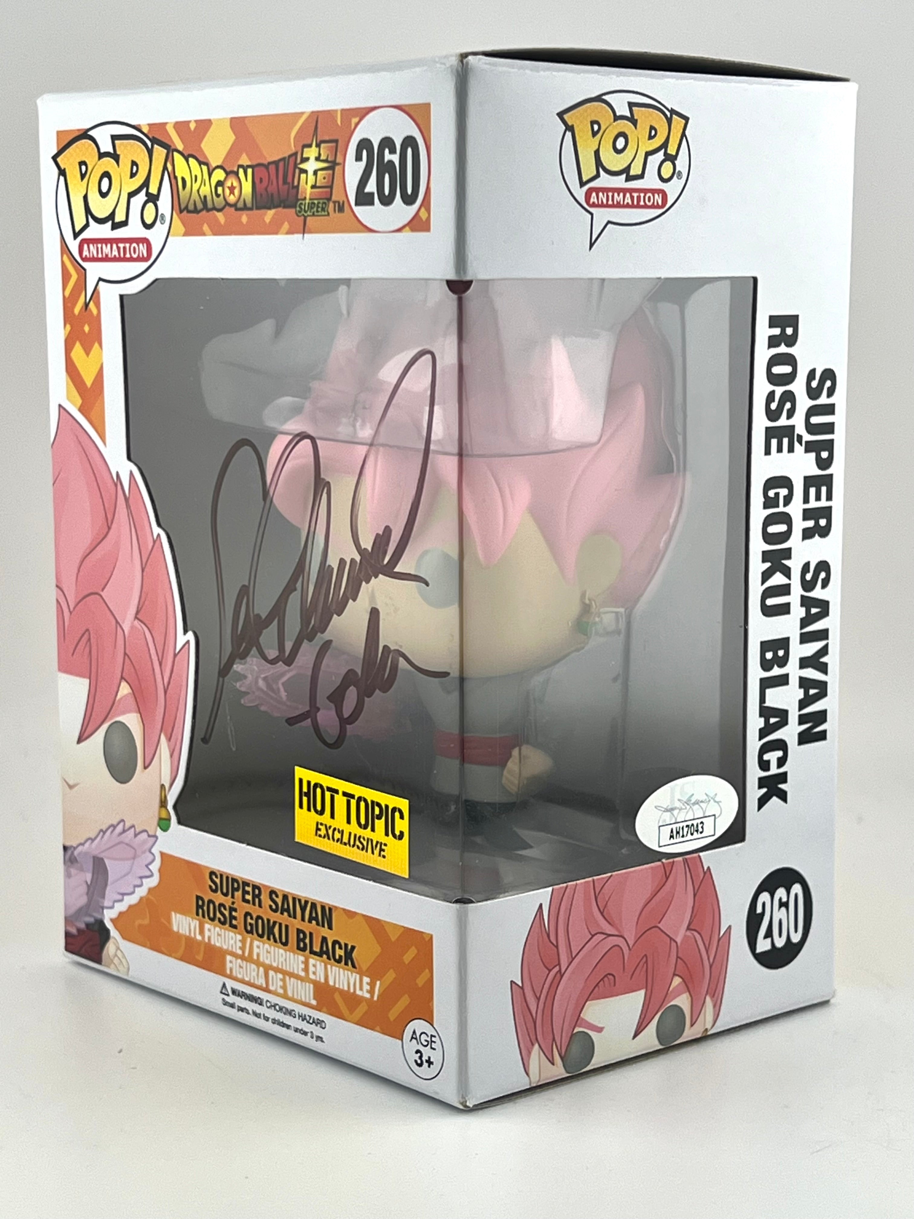 Funko Pop! SUPER SAIYAN ROSE GOKU BLACK 260 HOT TOPIC AUTO