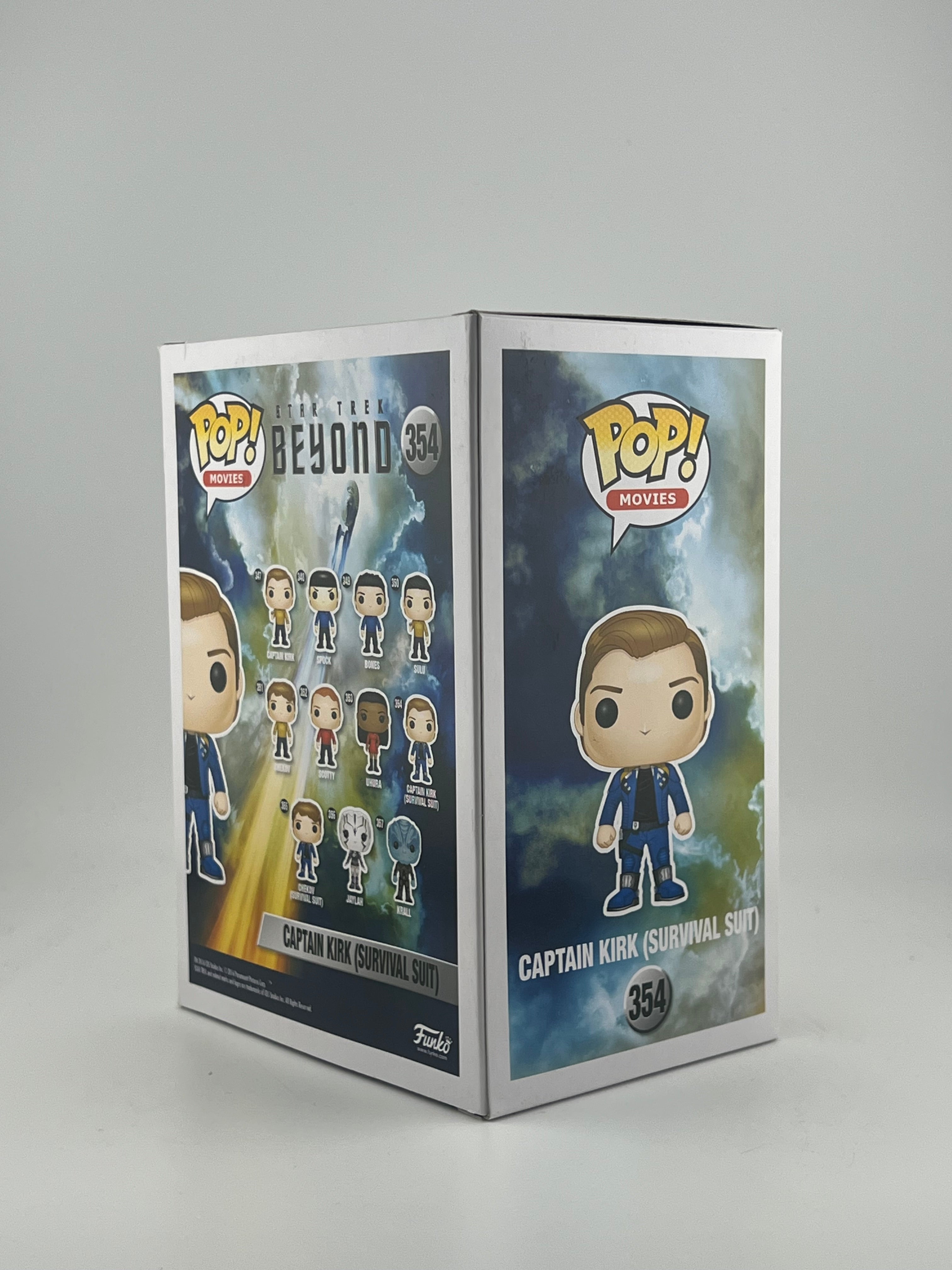 Funko Pop! CAPTAIN KIRK (SURVIVAL SUIT) 354 FYE EXCLUSIVE AUTO