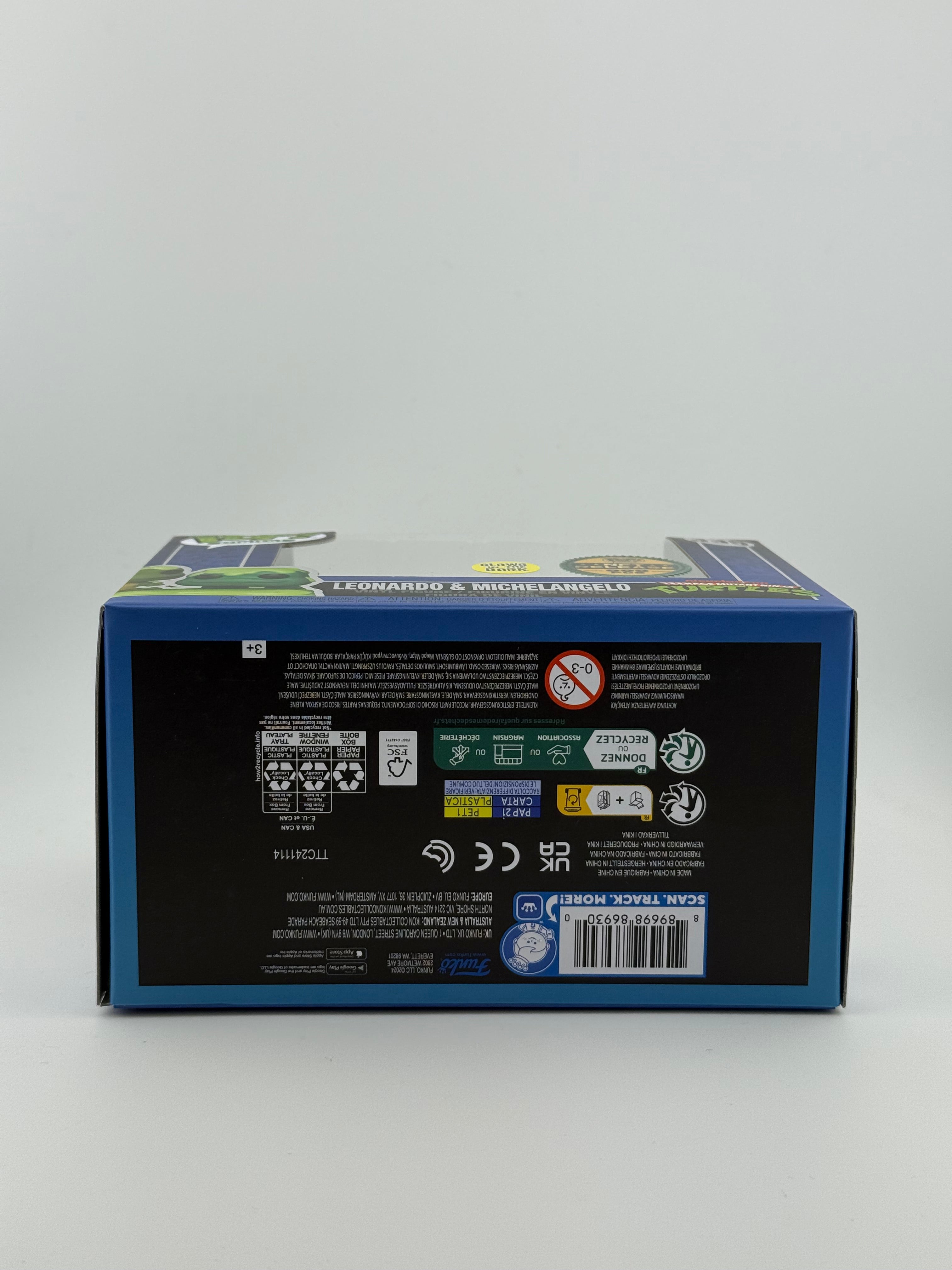 Funko Pop! Leonardo & Michelangelo 335 NFT GRAIL