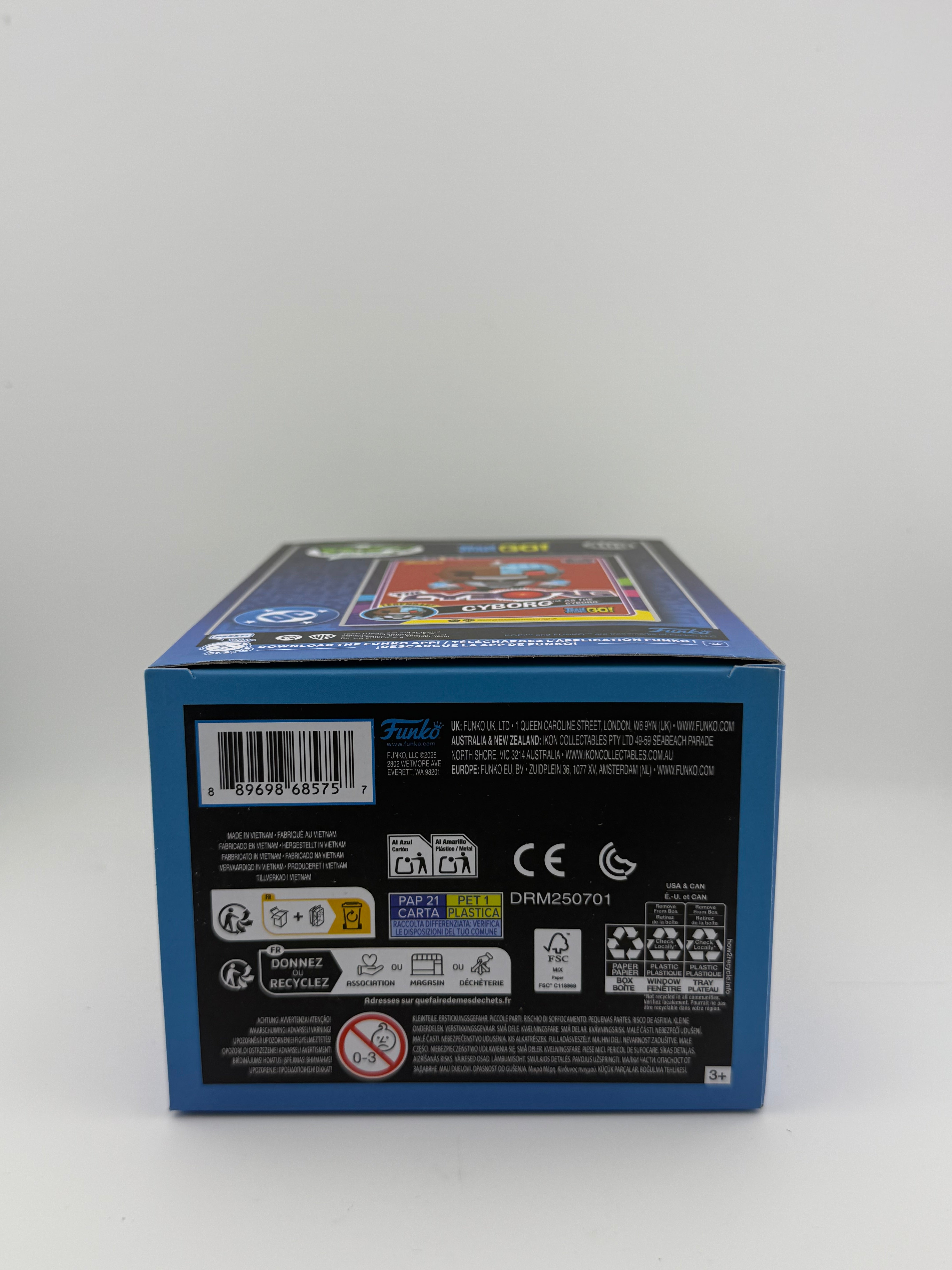 Funko POP! CYBORG AS THE CYBORG 409 GITD NFT EXCLUSIVE LE 1062