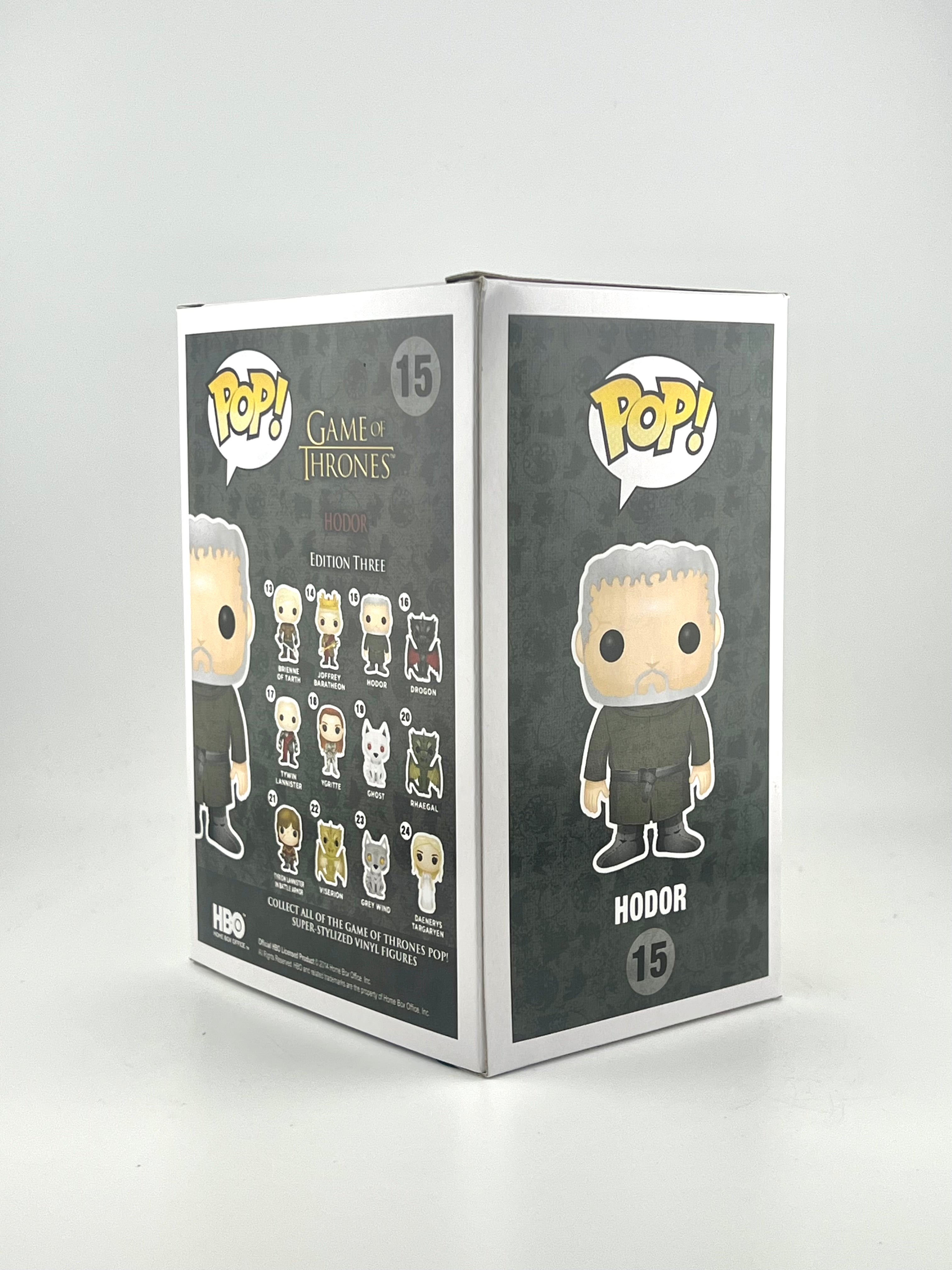 Funko Pop! HODOR 15 AUTO
