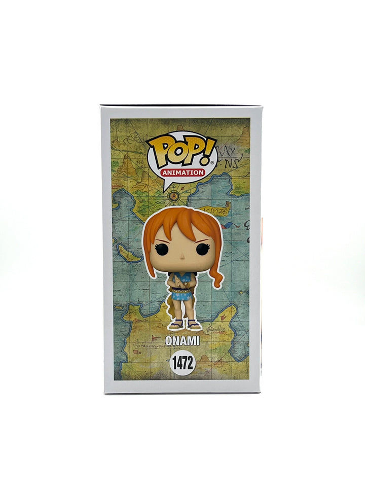 Funko Pop! One Piece - Onami #1472 Autographed by JVA Akemi Okamura with SWAU Authentication