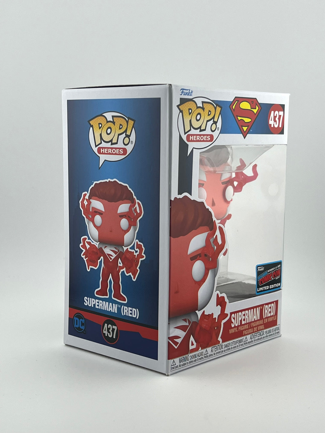 Funko Pop! DC: Superman (Red) 437 (NYCC)