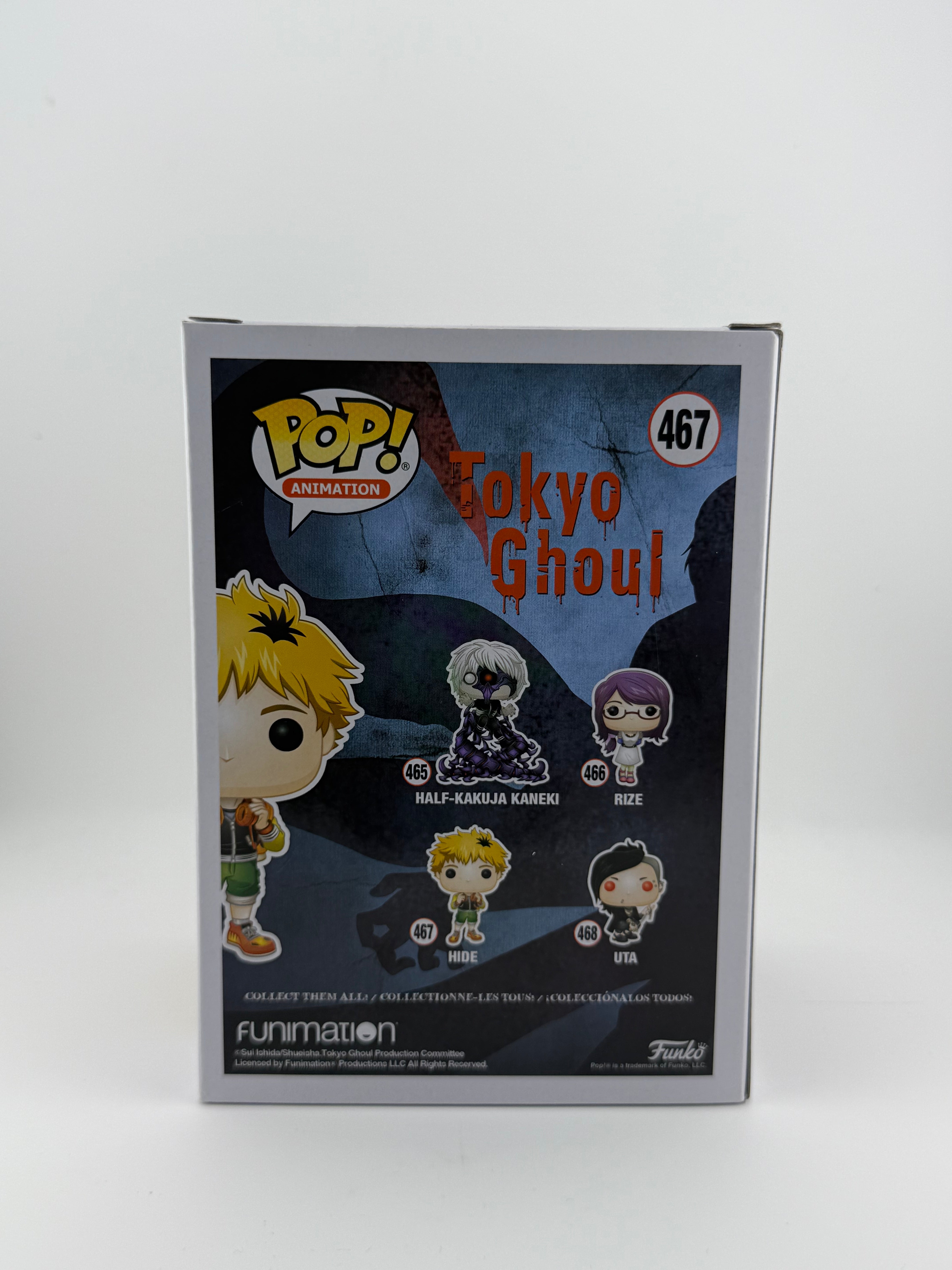 Funko POP! SIGNED HIDE 467 (CLIFFORD CHAPIN) + JSA