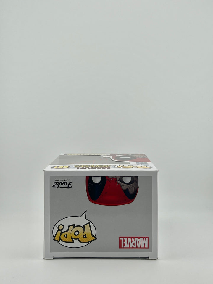 Funko Pop! Zombie Deadpool 661 - Autographed by Ryan Reynolds with Beckett Authentication