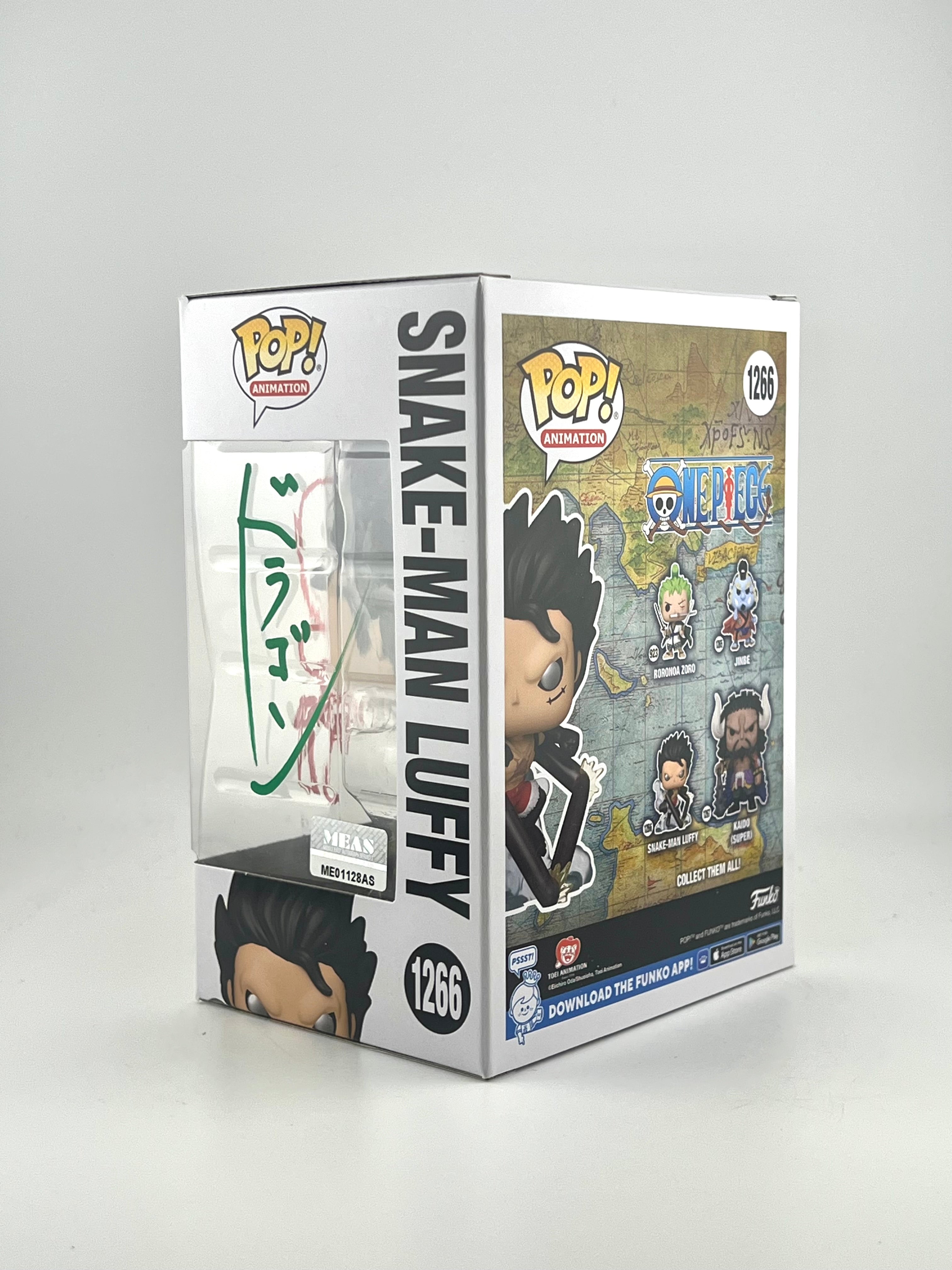 Funko Pop! SNAKE-MAN LUFFY 1266 AUTO