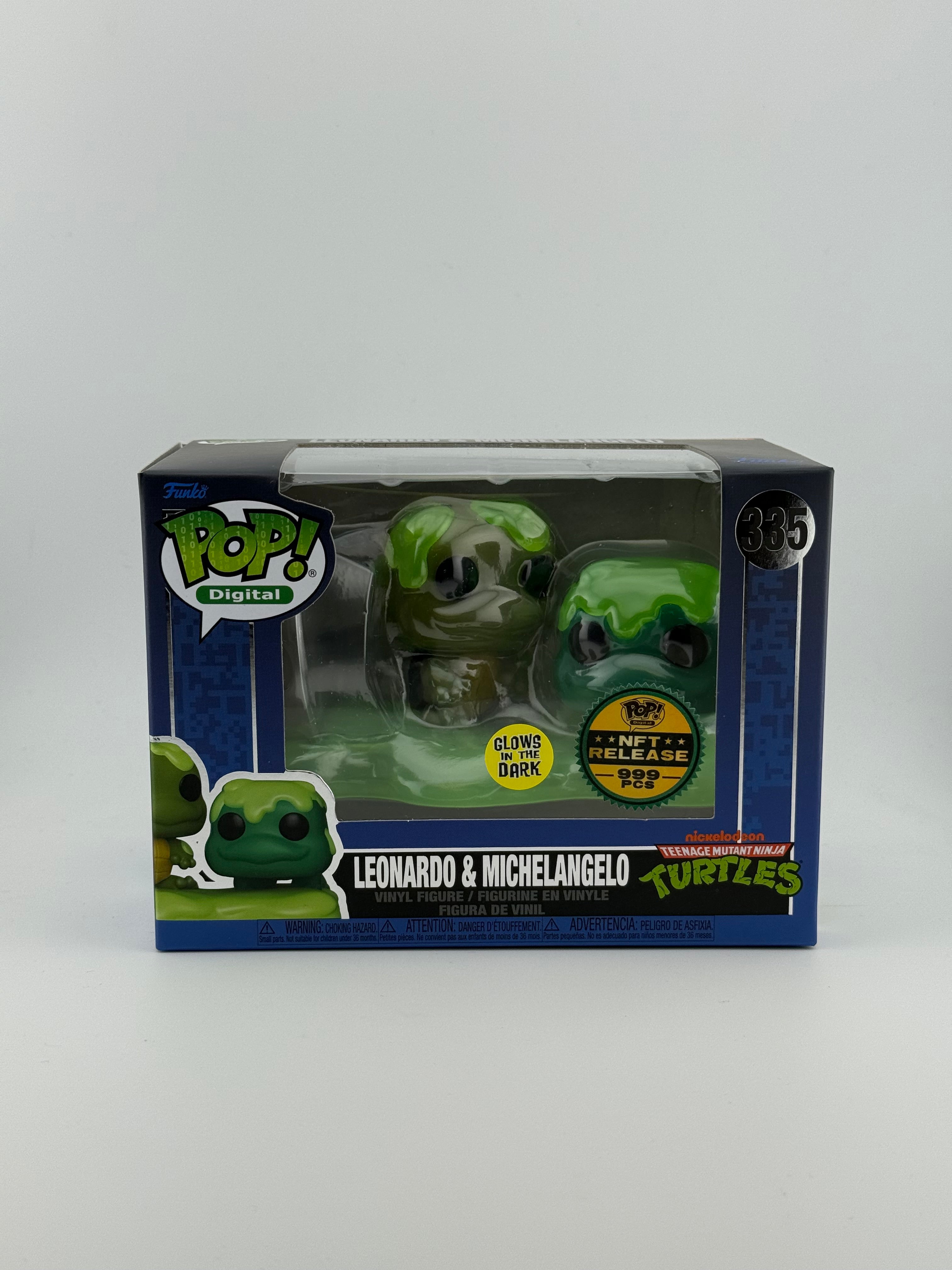 Funko Pop! Leonardo & Michelangelo 335 NFT GRAIL