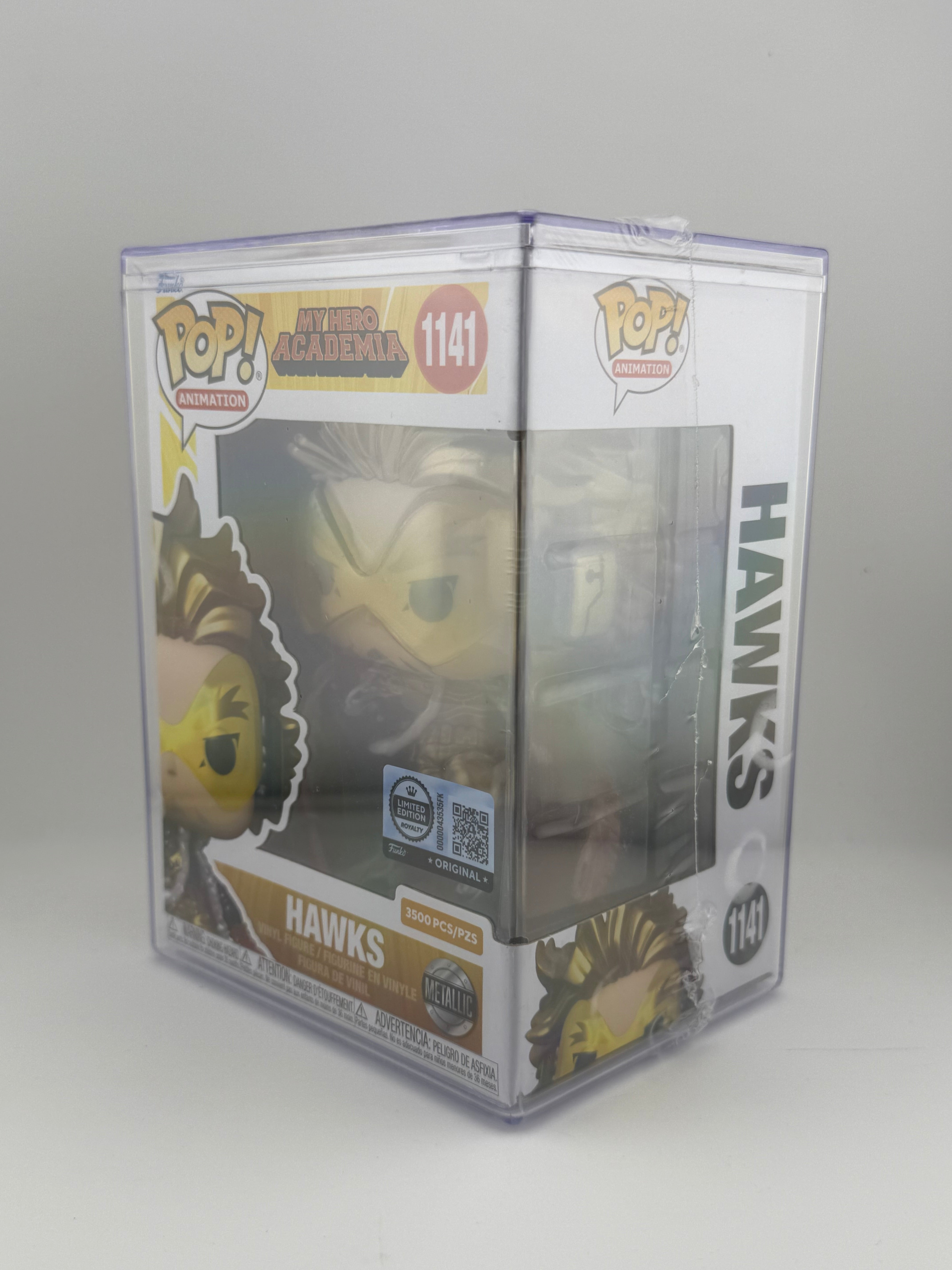 Funko POP! HAWKS 1141 FUNKO SHOP EXCLUSIVE METALLIC LE 3500