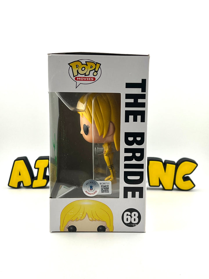 Funko Pop! The Bride 68 - Autographed By Uma Thurman (Beckett Authenticated) - Kill Bill