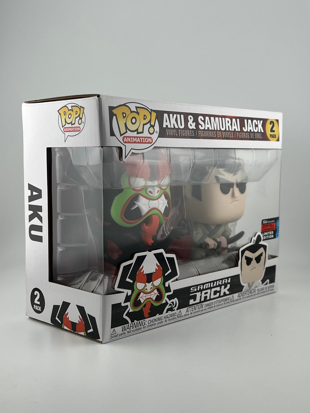 Funko Pop! Aku & Samurai Jack Shared Sticker