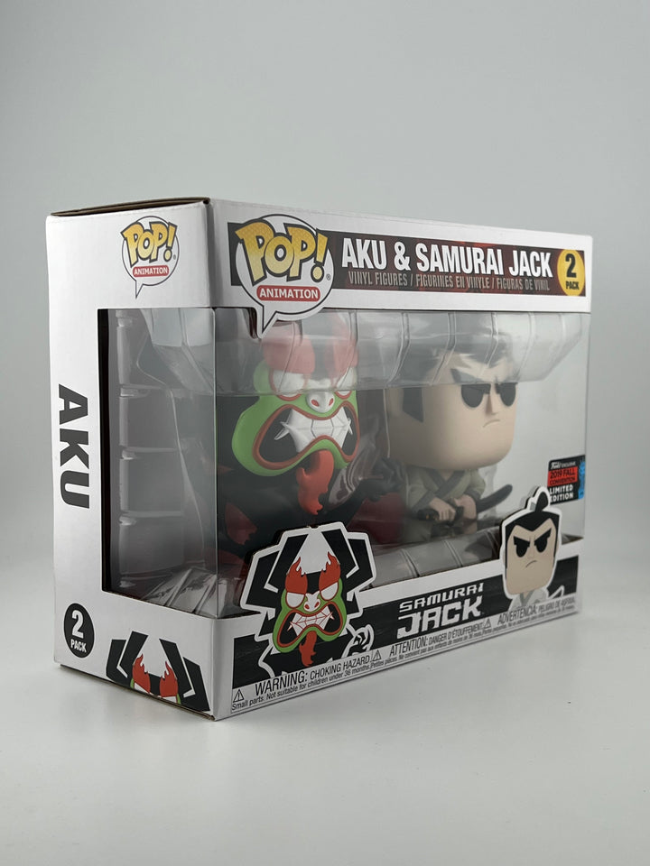 Funko Pop! Aku & Samurai Jack Shared Sticker