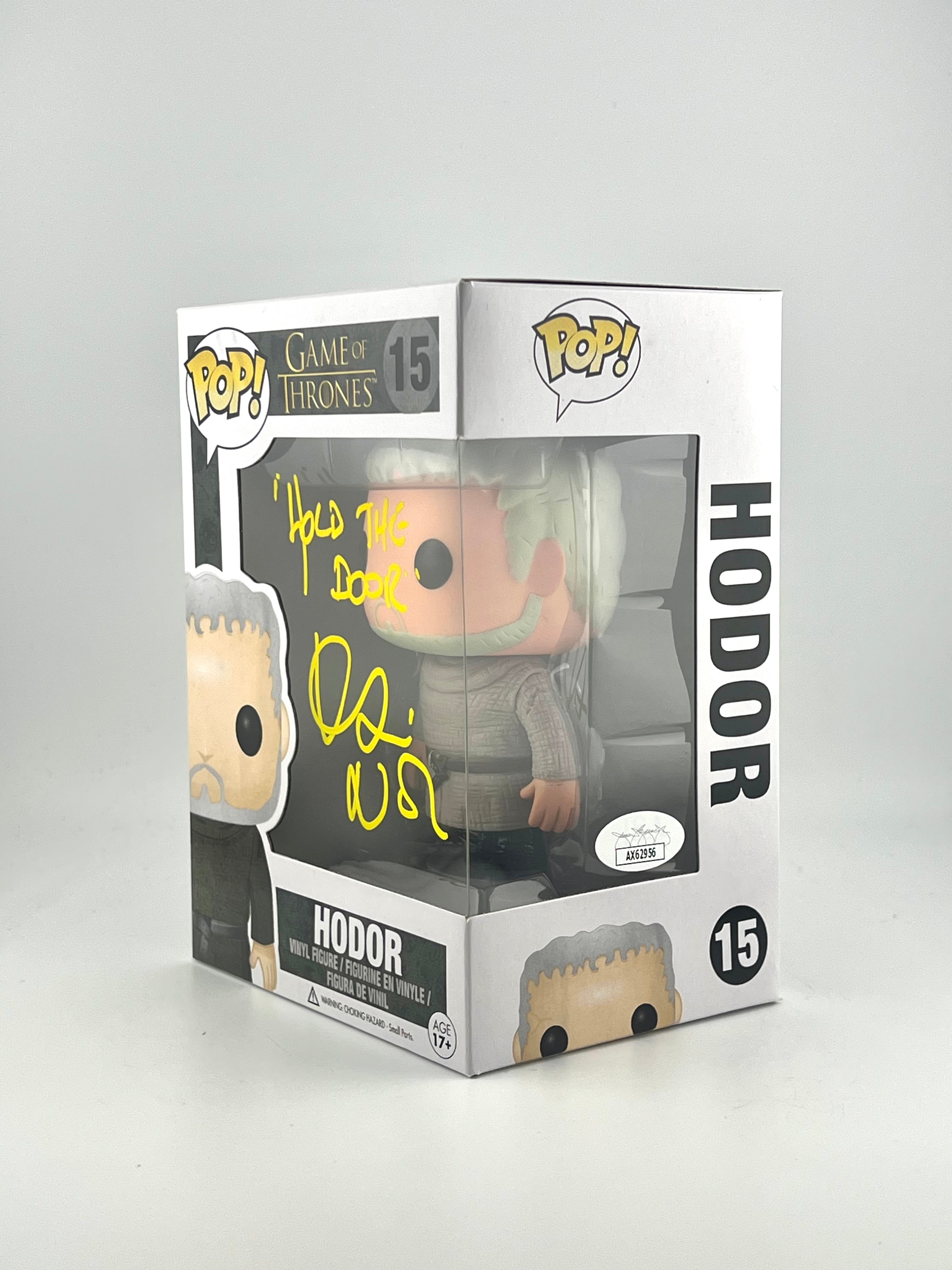 Funko Pop! HODOR 15 AUTO