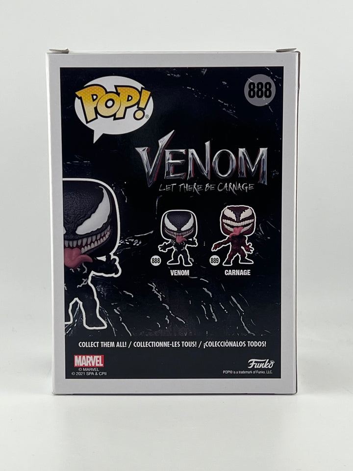 Funko Pop! Venom 888 Autographed by Tom Hardy Beckett Authenticated (Window Swap)