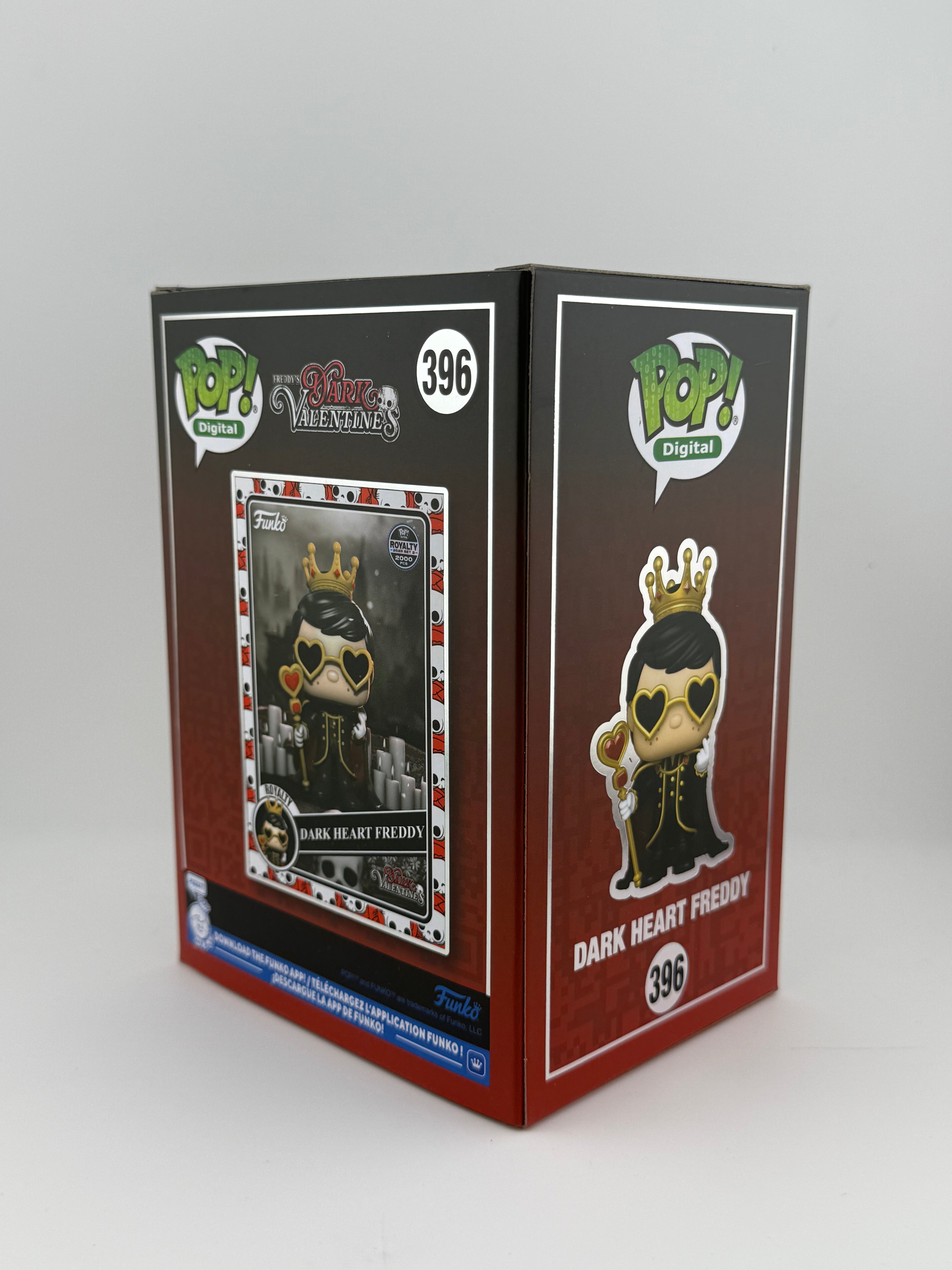 Funko POP! DARK HEART FREDDY 396 NFT EXCLUSIVE LE 636