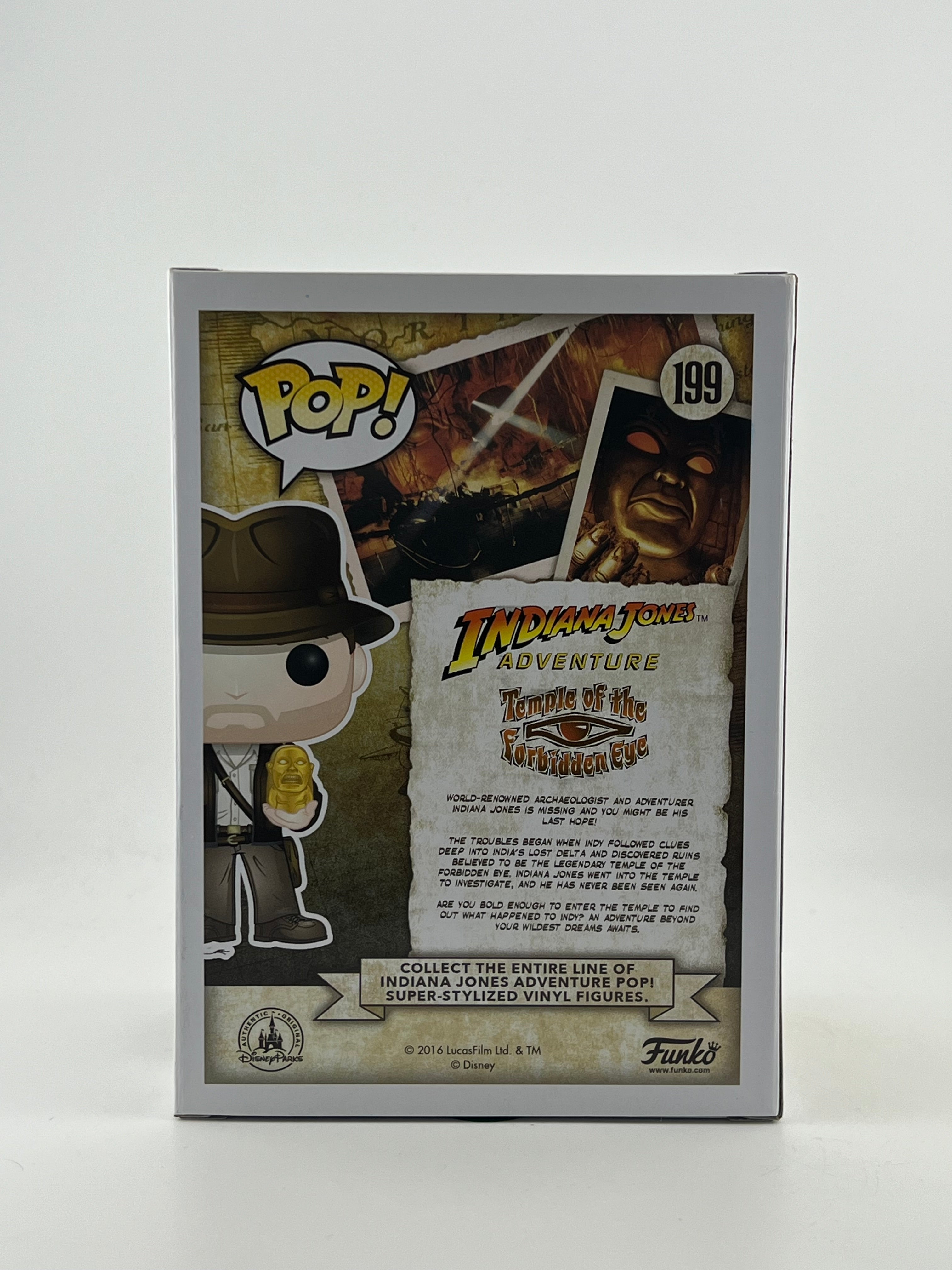 Funko Pop! INDIANA JONES 199 2016 SDCC
