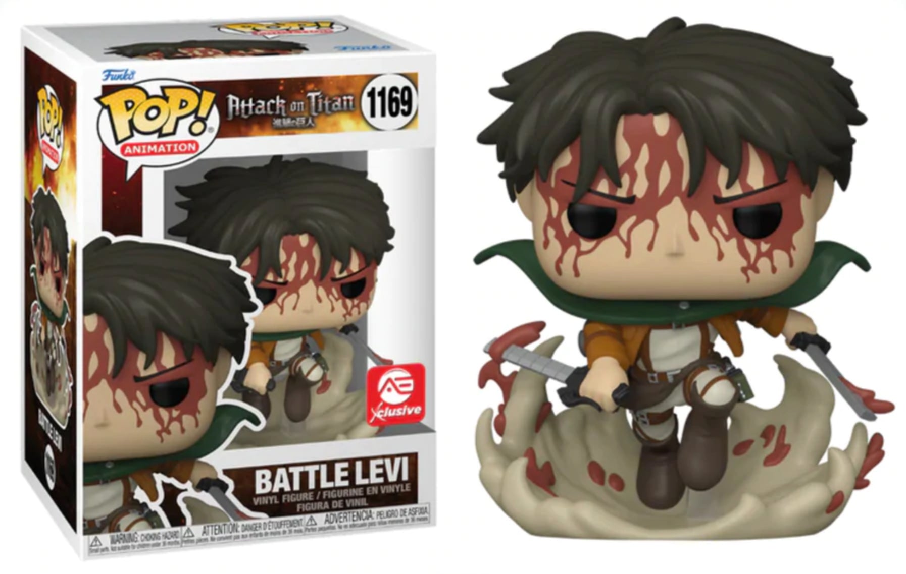 FUNKO POP! -BATTLE LEVI 1169 ALLIANCE ENTERTAINMENT EXCLUSIVE