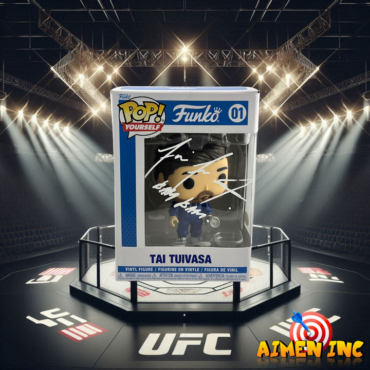 Tai Tuivasa Autographed Custom Funko Pop!