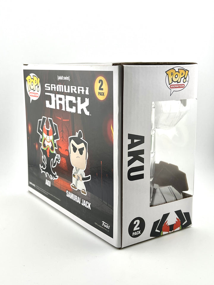 Aku & Samurai Jack (2 Pack) - 2019 Convention Exclusive - Funko Pop!