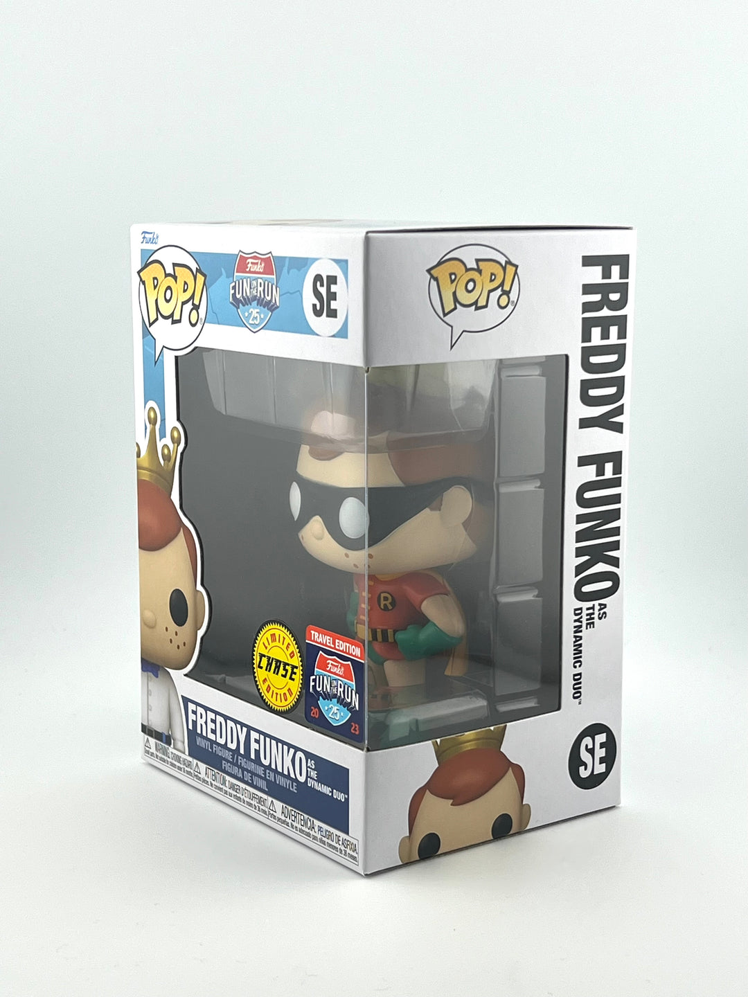 Funko pop! Freddy Funko As The Dynamic Duo (Robin) SE CHASE (Fun On The Run Exclusive)