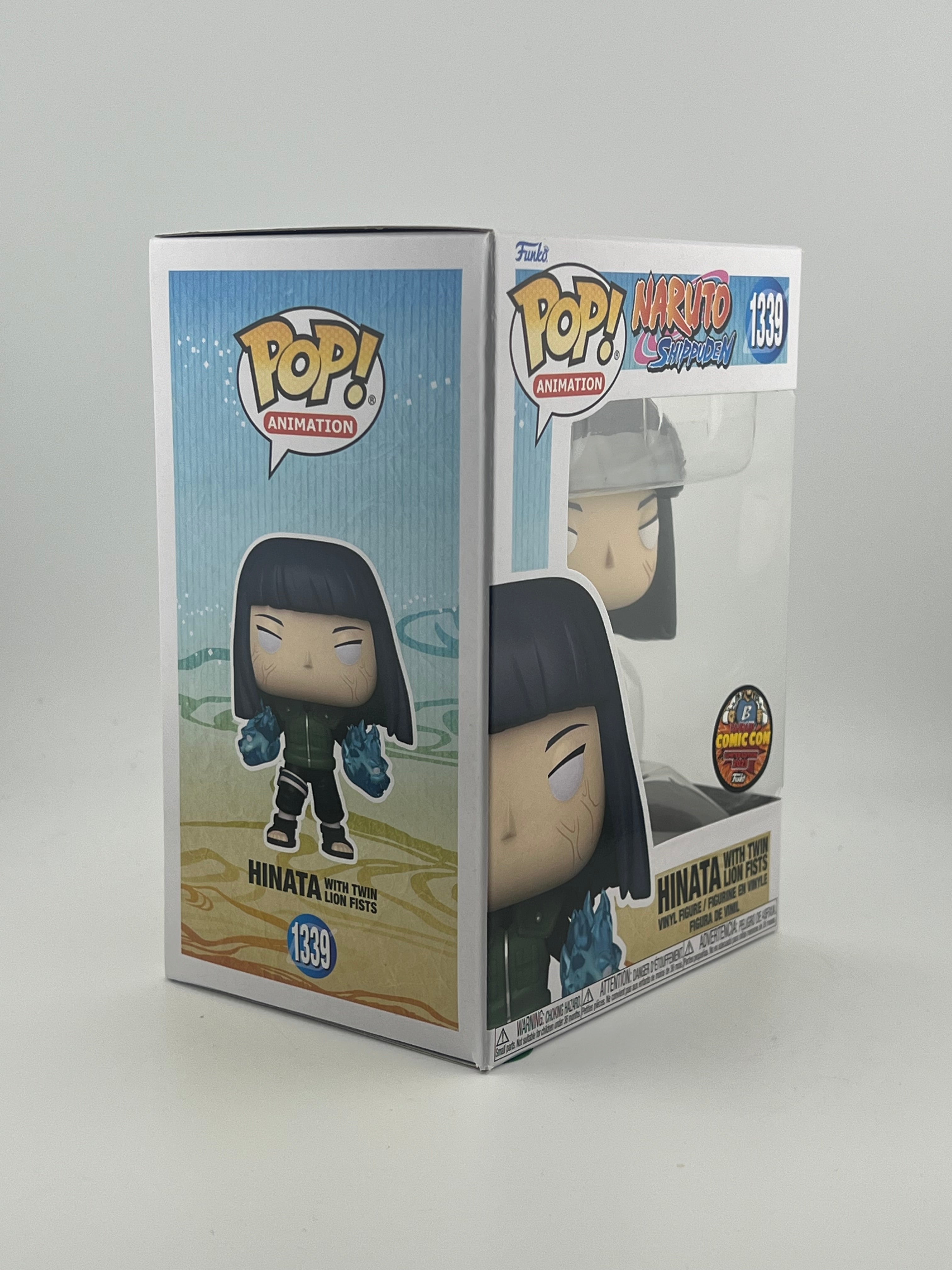 Funko Pop! HINATA WITH TWIN LION FISTS 1339 2023 BAHRAIN COMIC CON Exclusive