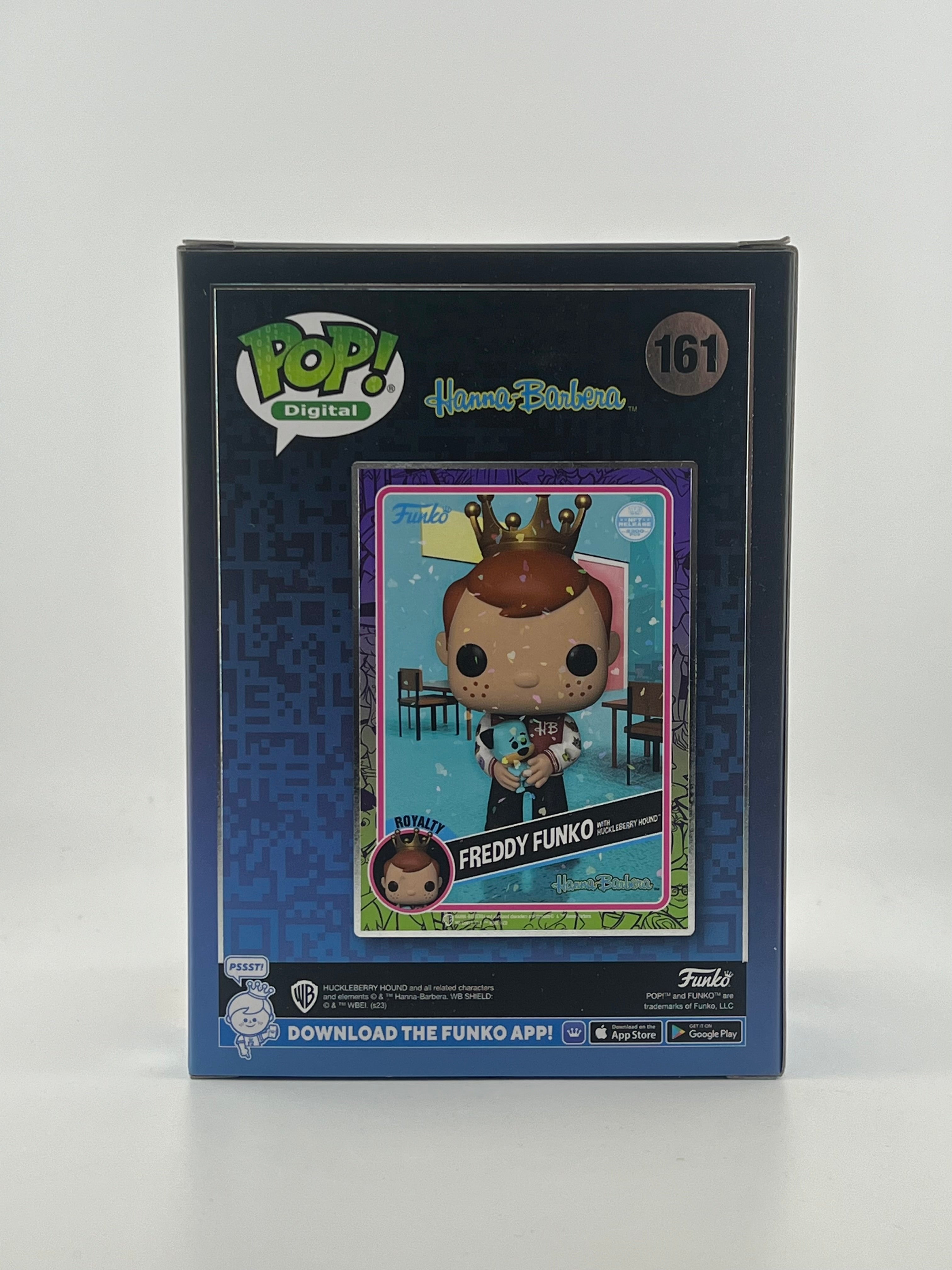 Funko Pop! FREDDY FUNKO WITH HUCKLEBERRY HOUND 161 NFT LE